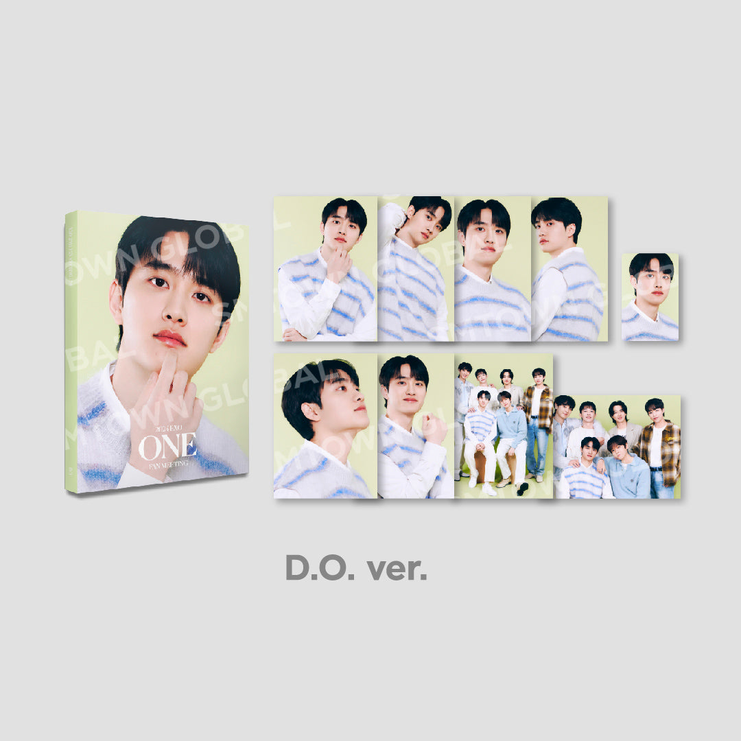 EXO Official Fan Meeting 2024: ONE MD Postcard Book Set - Perfect for K-Pop Collectors, Fan Gifts, and Memorabilia Displays