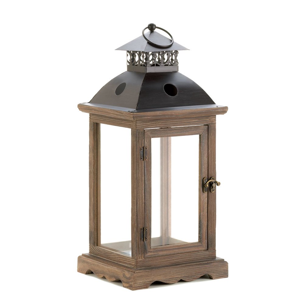 10-Pack Large Monticello Candle Lanterns - Wholesale Bulk Set for Outdoor Garden, Patio, Wedding & Home Decor Lighting
