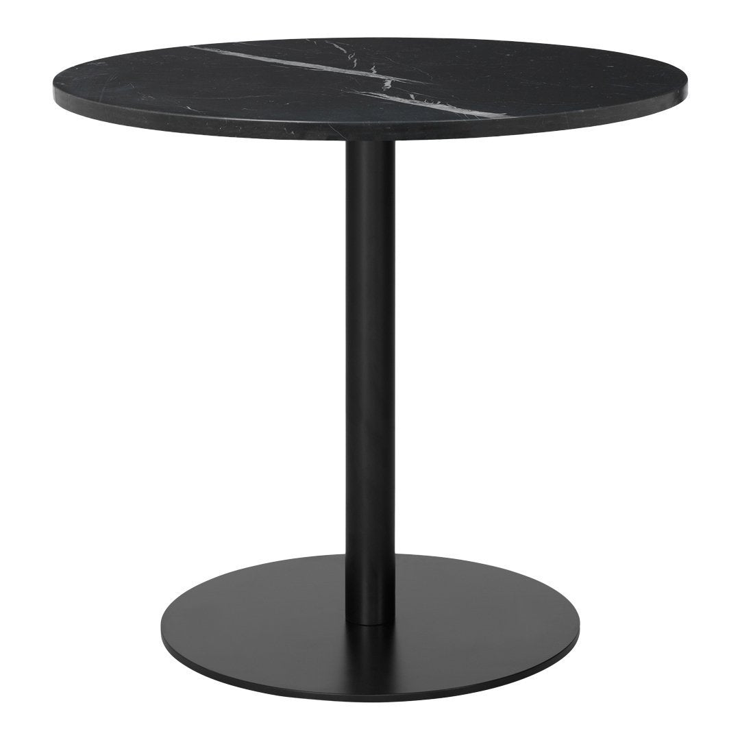 Gubi 1.0 Round Dining Table - Modern Scandinavian Design for Small Spaces | Perfect for Breakfast Nook, Apartment Dining & Cozy Kitchen Gatherings