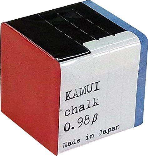 Kamui Chalk 0.98 - Premium Blue Billiard Chalk (1 Piece) for Pool Cue Tips | Perfect for Professional & Recreational Pool Players