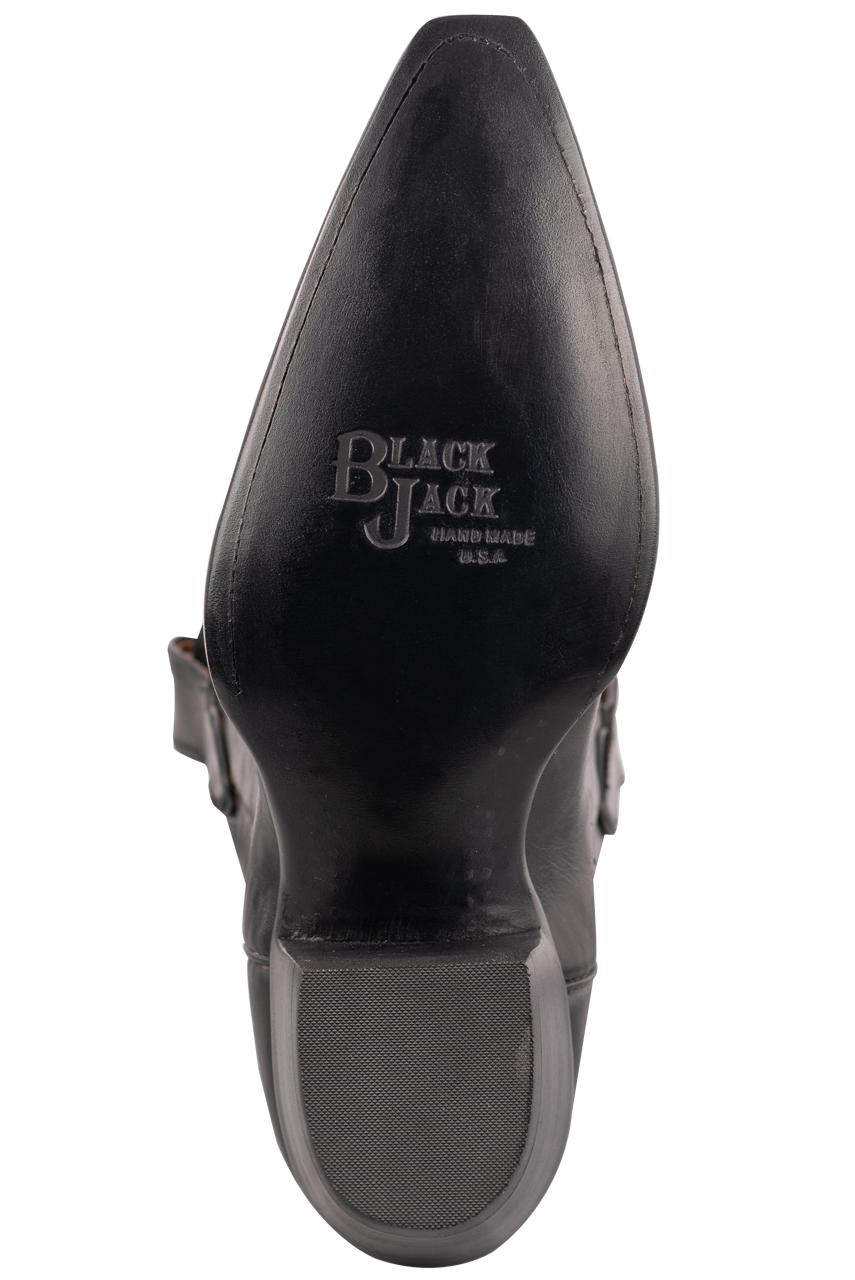 Exclusive Black Jack Ranch Hand Cowboy Boots - Premium Leather Western Boots for Men | Perfect for Rodeo, Country Dancing & Outdoor Adventures