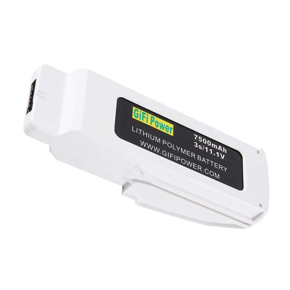 7500mAh 11.1V LiPo Replacement Battery for Blade Chroma Drone - 2 Pack High Capacity Drone Batteries for Extended Flight Time and Outdoor Aerial Photography