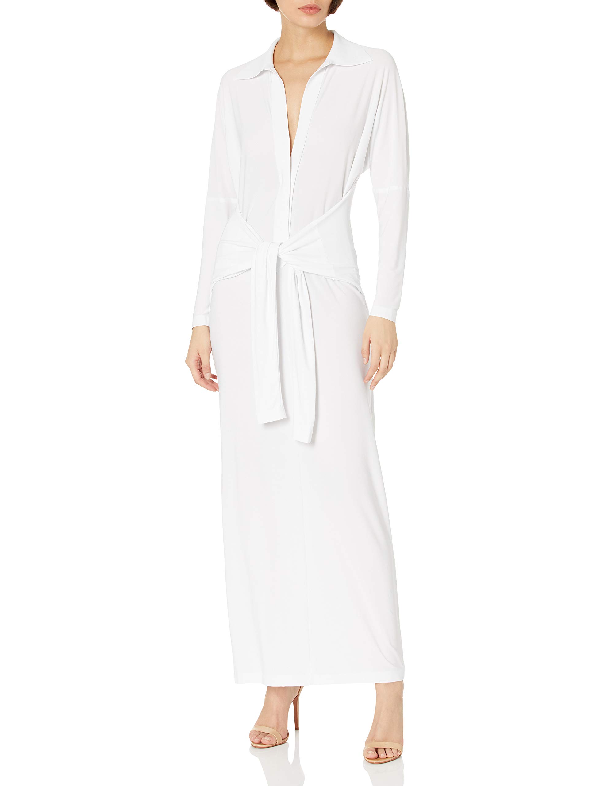 Norma Kamali Women's Elegant Cocktail Dress for Party, Wedding & Evening Events | Flattering A-Line Silhouette | Comfortable Stretch Fabric | Perfect for Special Occasions