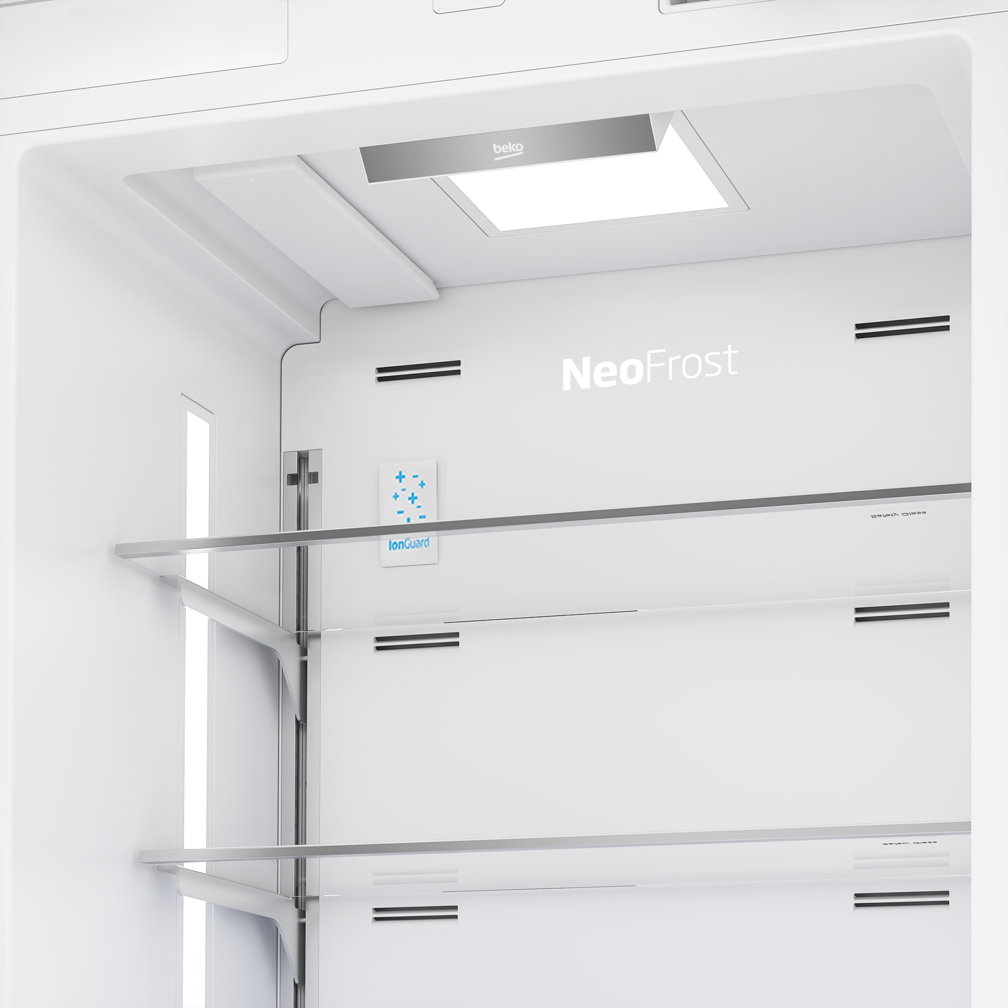 Beko BBBF3019WE 30 Inch Bottom Freezer Built-In Refrigerator - Energy Efficient Stainless Steel Kitchen Appliance for Modern Homes & Restaurants