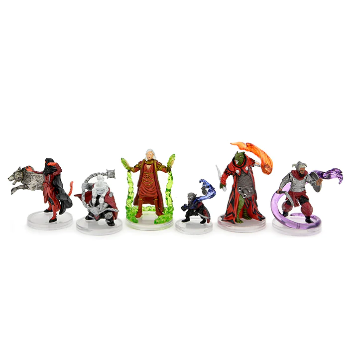 Dungeons & Dragons Onslaught: Red Wizards Faction Pack - Miniatures for Tabletop RPG Battles & D&D Campaigns