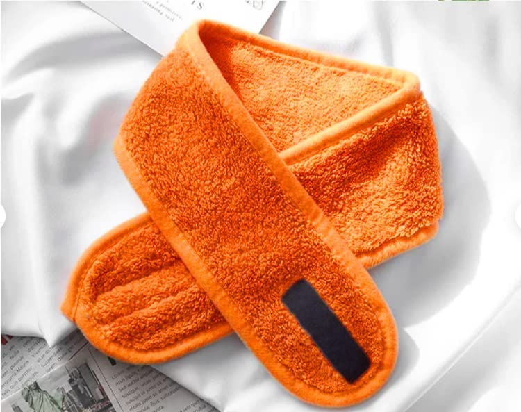 ZAUKY 4-Pack Soft Cotton Headbands for Women & Girls - Stretchable Spa, Skincare, Makeup & Hair Washing Headbands (Multicolor) - Perfect for Facial Cleansing, Beauty Routines & Relaxation at Home