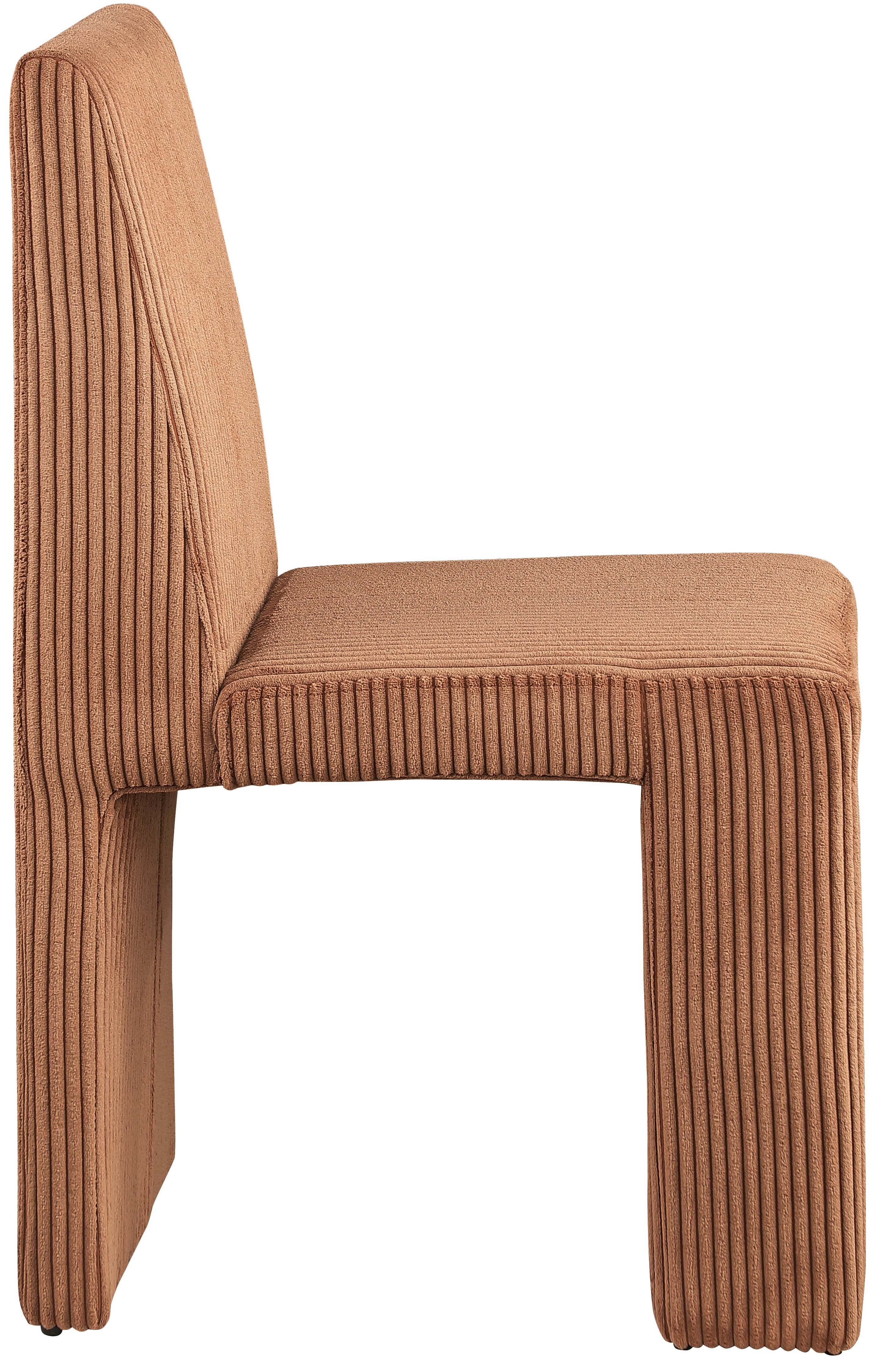 Premium Benson Microsuede Corduroy Fabric Dining Chair - Comfortable Modern Upholstered Seat for Kitchen, Dining Room & Office - Home & Commercial Use