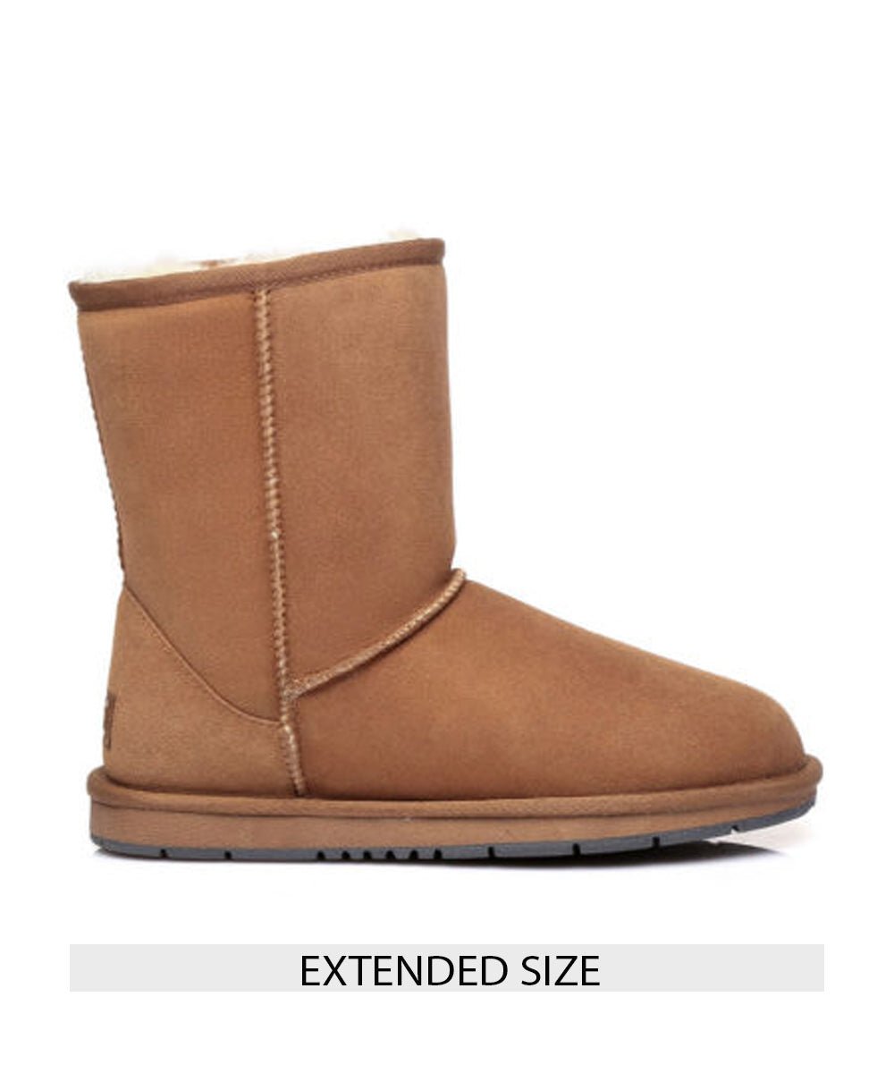 Men's UGG Classic Short Gen II Big Size Boots - Warm Winter Snow Boots for Men with Comfortable Sheepskin Lining | Perfect for Cold Weather, Outdoor Activities & Casual Wear