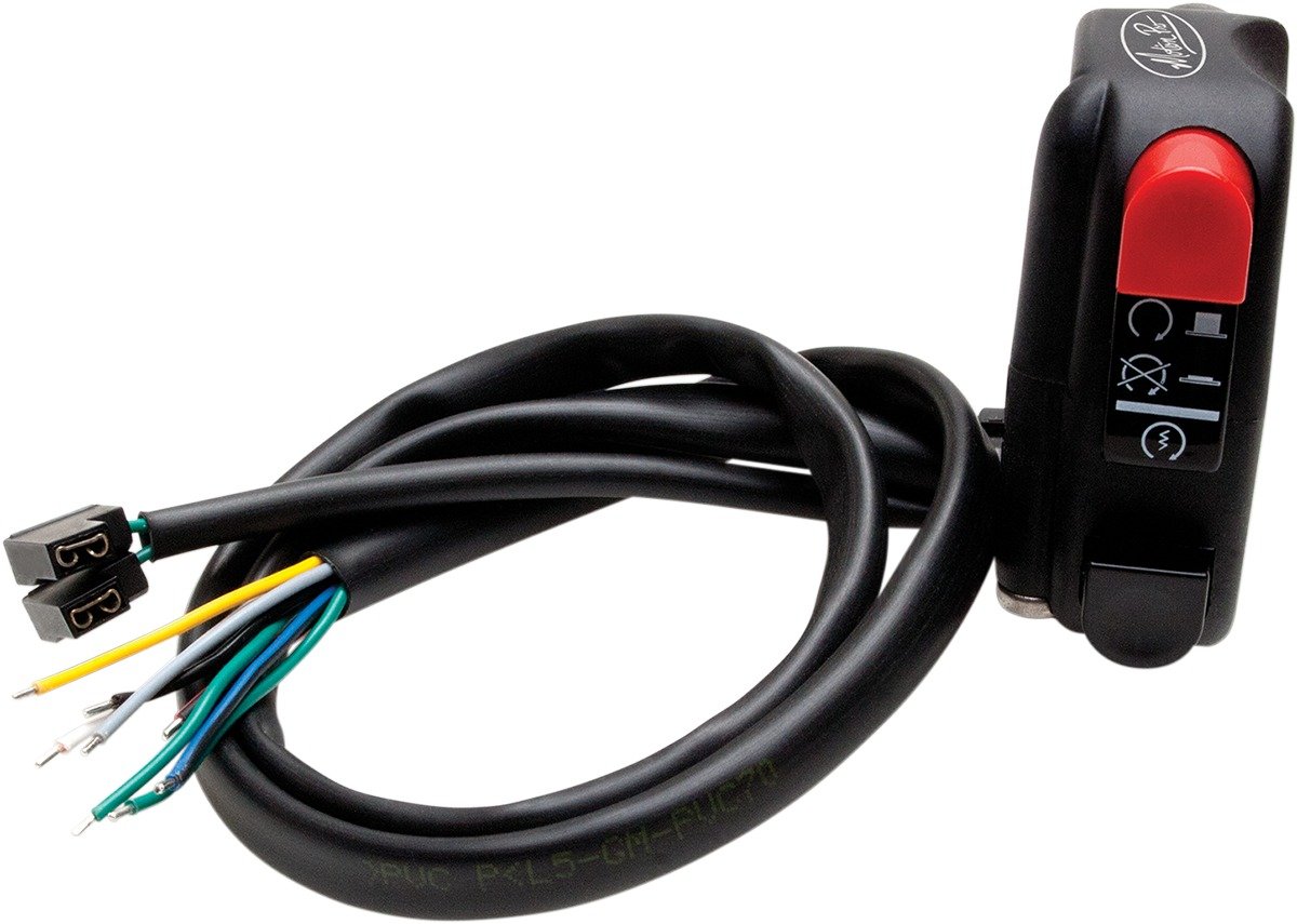 Motion Pro Handlebar Start/Stop Switch - Universal Motorcycle Engine Control for Off-Road & Street Bikes - Perfect for Dirt Bikes, ATVs & Adventure Riding
