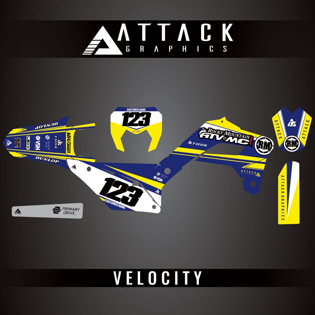 Custom Velocity Complete Bike Graphics Kit for Sherco 250 SE Factory 2021 - High-Quality Dirt Bike Decals for Motocross & Off-Road Racing