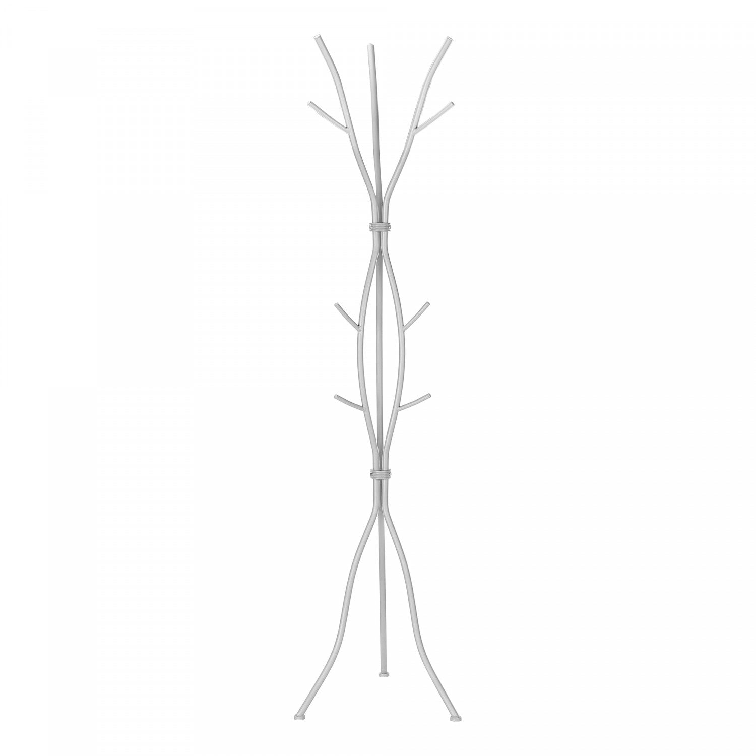 Stylish Silver Aster Coat Rack - Modern Wall Mounted Entryway Organizer for Hats, Jackets & Accessories | Perfect for Home, Office & Apartment Decor