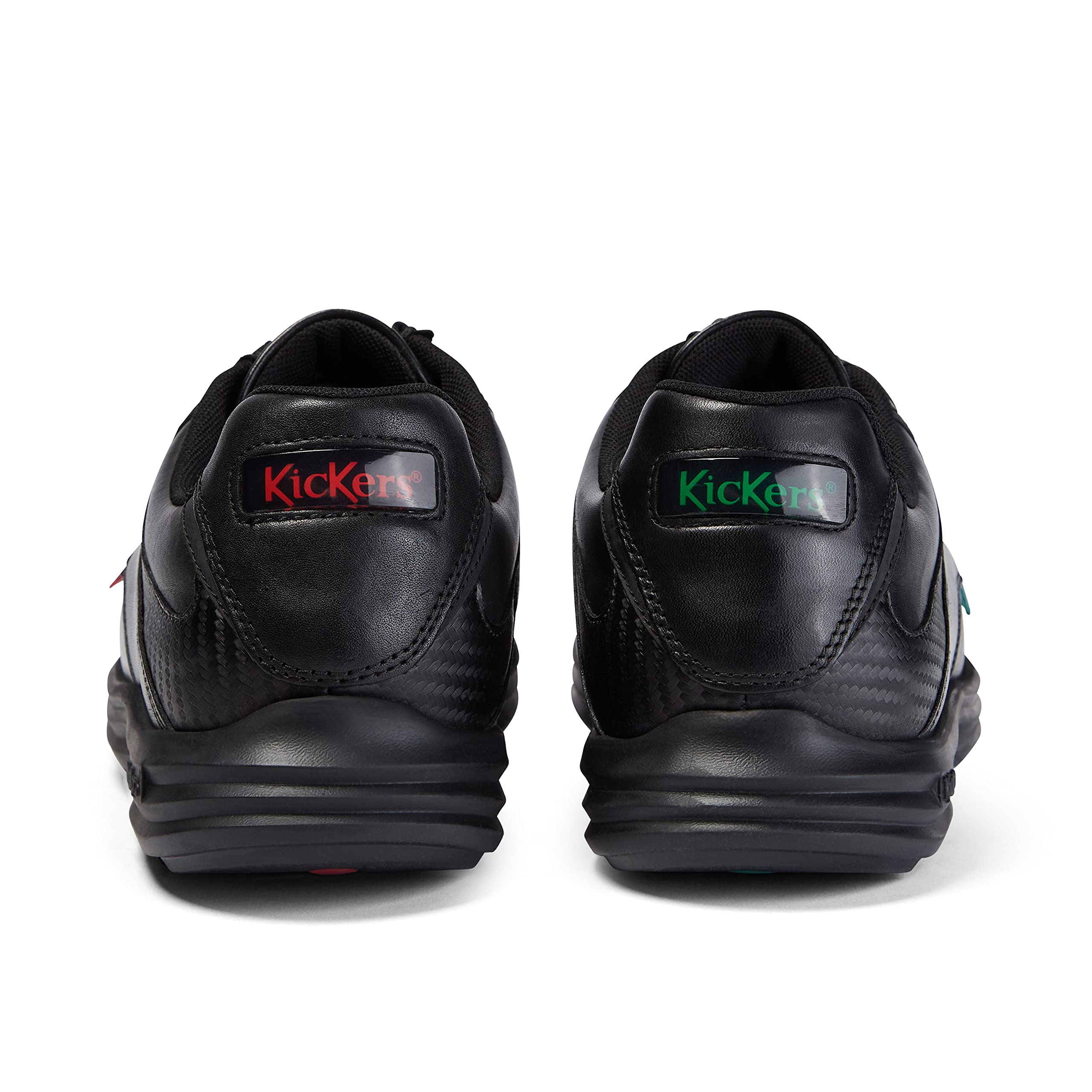 Kickers Men's Derby Leather School Shoes - Classic Formal & Casual Footwear for Work, Office, and Everyday Wear