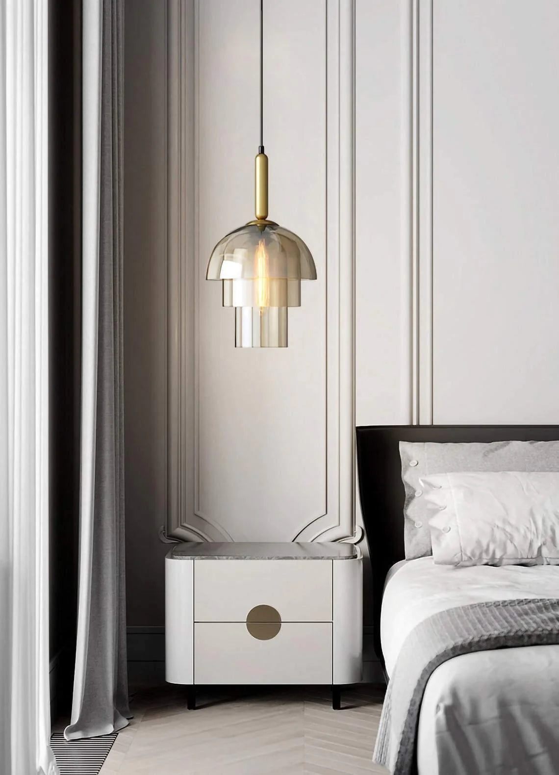 Stylish Jolly Pendant Lamp - Modern Hanging Light Fixture for Dining Room, Kitchen Island & Bedroom Decor