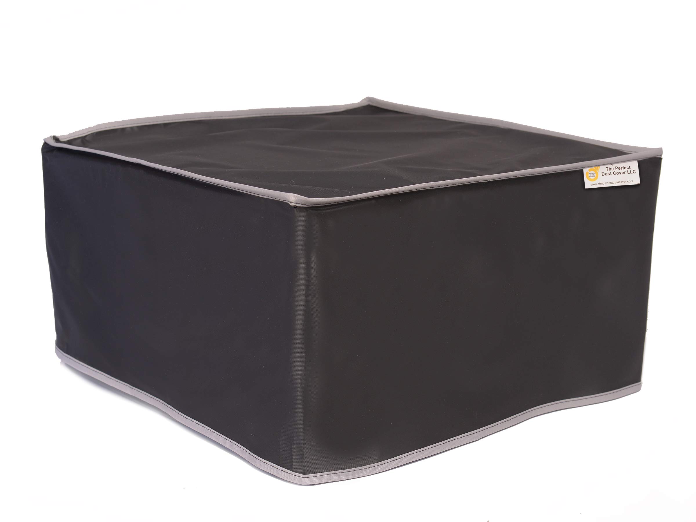 Premium Black Vinyl Dust Cover for HP LaserJet Pro M15w Printer - Anti-Static, Waterproof Protection - 13.6