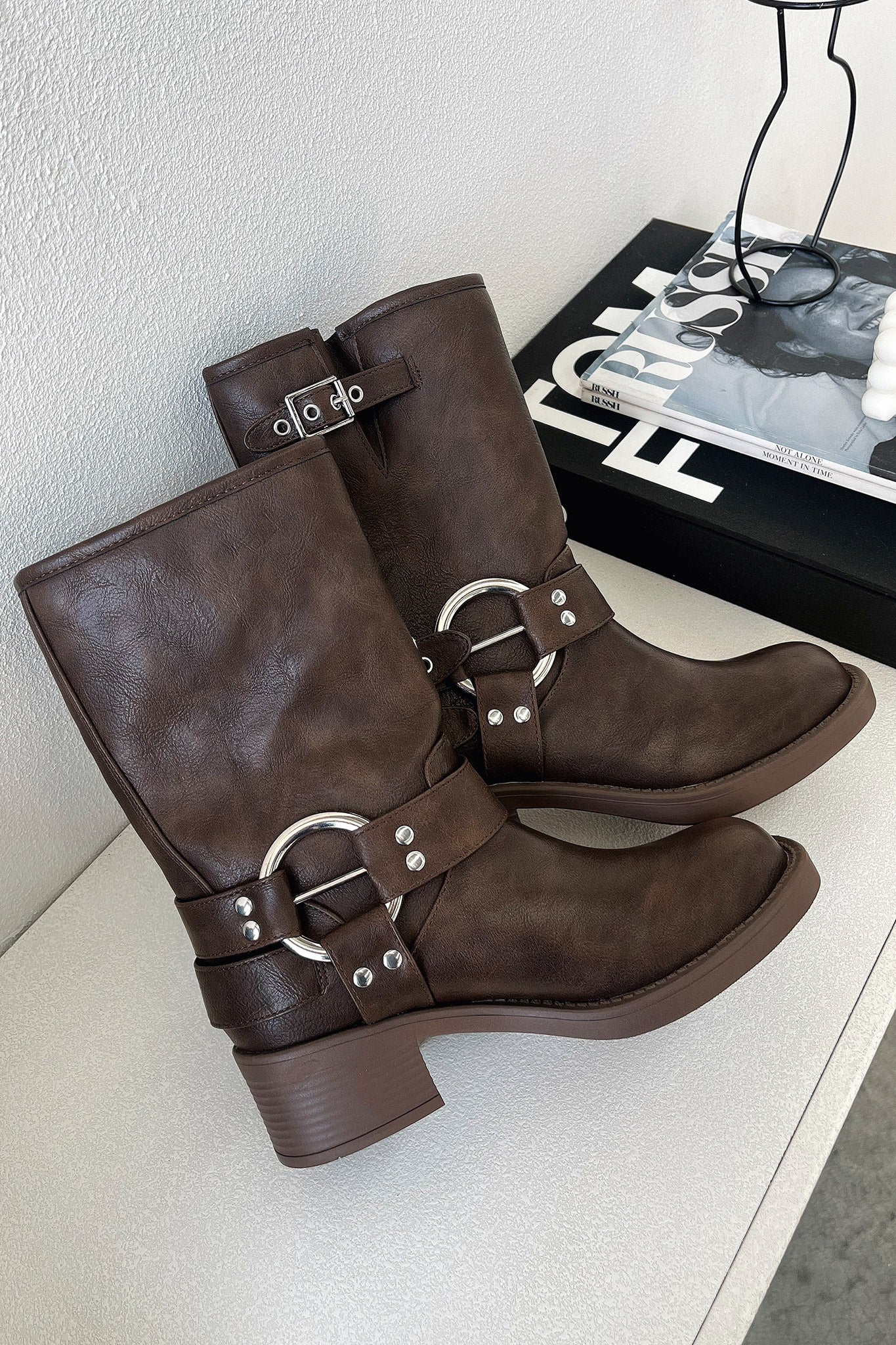 Premium Antonio Brown Leather Boots for Men - Stylish & Comfortable Footwear for Casual Outings, Work & Outdoor Adventures