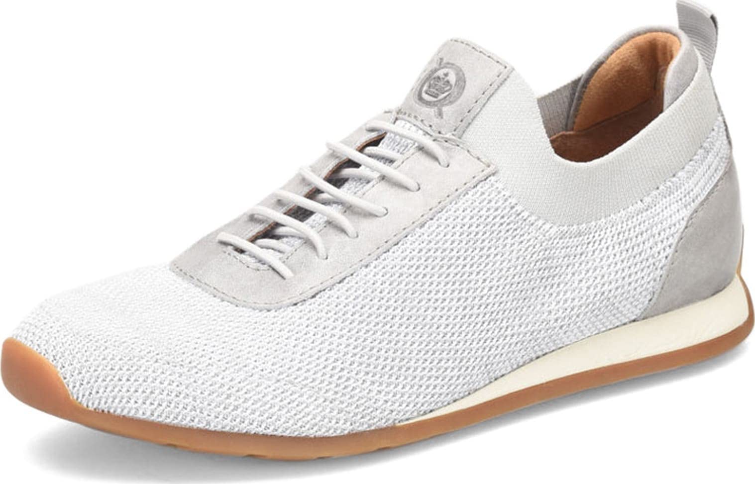 BORN Men's Barrett Sneaker - Lightweight Comfortable Casual Shoes for Walking, Running & Gym - Breathable Mesh & Cushioned Insole - Perfect for Workouts, Travel & Everyday Wear