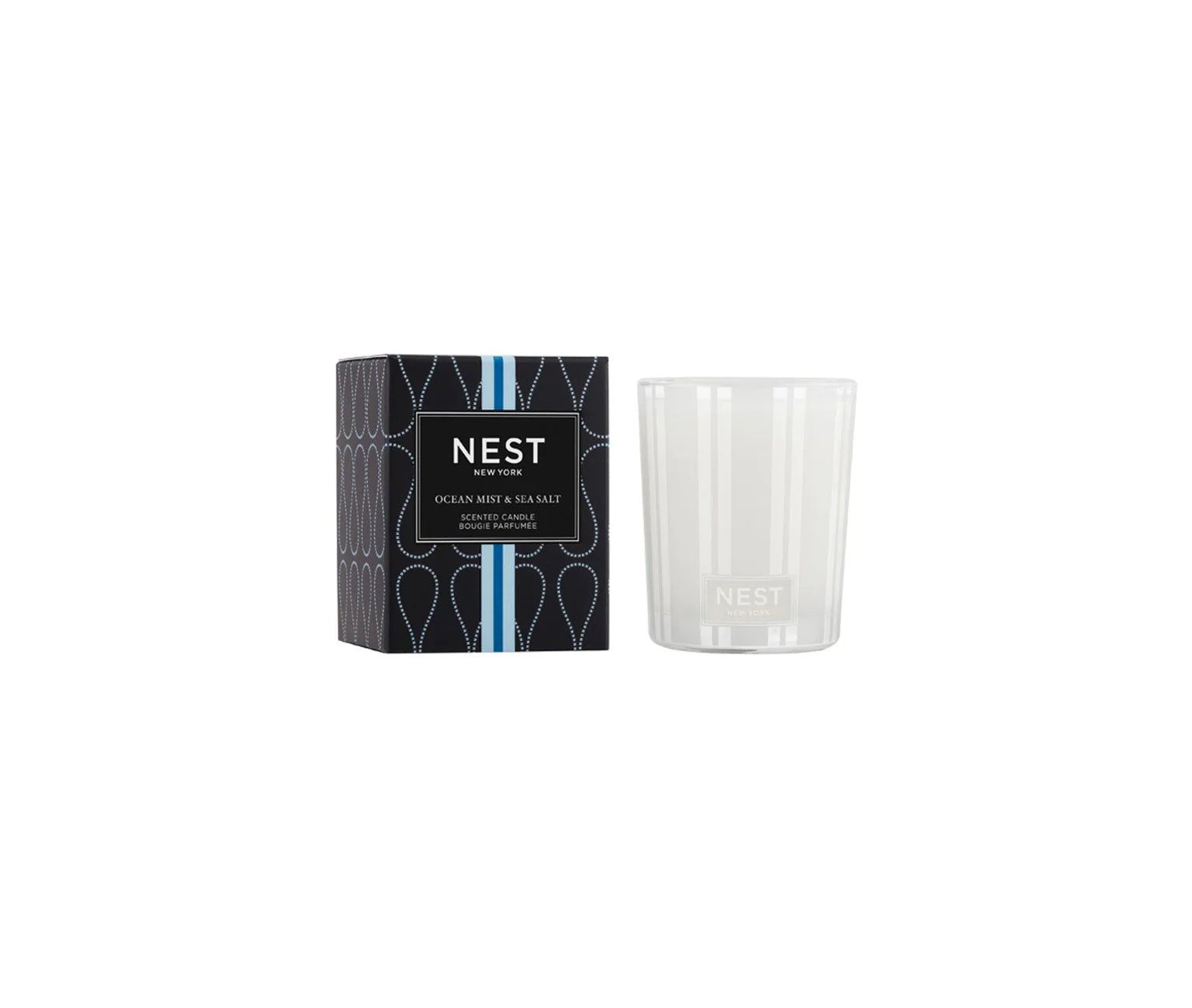 Nest Ocean Mist & Sea Salt Scented Candle - Relaxing Aromatherapy for Home, Spa & Meditation