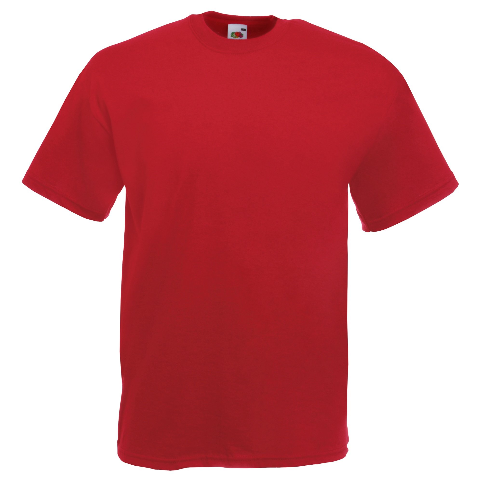 Fruit Of The Loom Men's Valueweight Short Sleeve T-Shirt - Bottle Green | Comfortable Cotton Tee for Casual Wear, Gym & Everyday Outfits