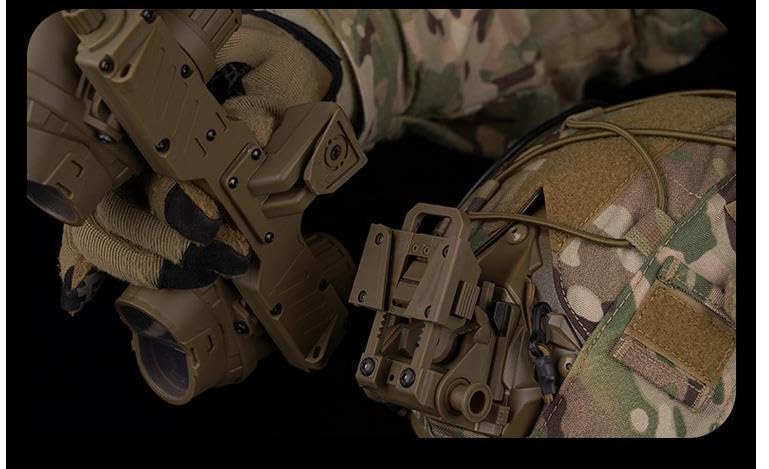 Airsoft Tactical GPNVG-18 Night Vision Goggles - Non-Functional Dummy NVG Binoculars for Military Cosplay, Airsoft Games & Tactical Decor - Perfect for Halloween Costumes, Airsoft Gear & Military Collectors