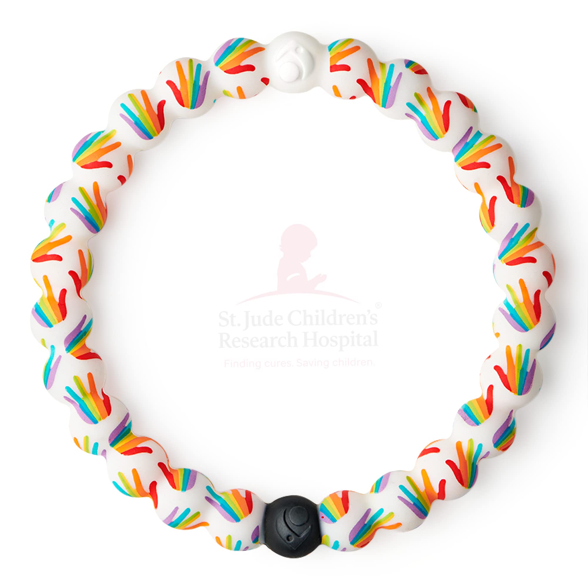 Lokai Beaded Bracelet for Women & Men - Silicone Fashion Jewelry for Health Awareness & Charity Support - Comfortable Slide-On Bracelet for Everyday Wear, Gifts & Fundraising Events