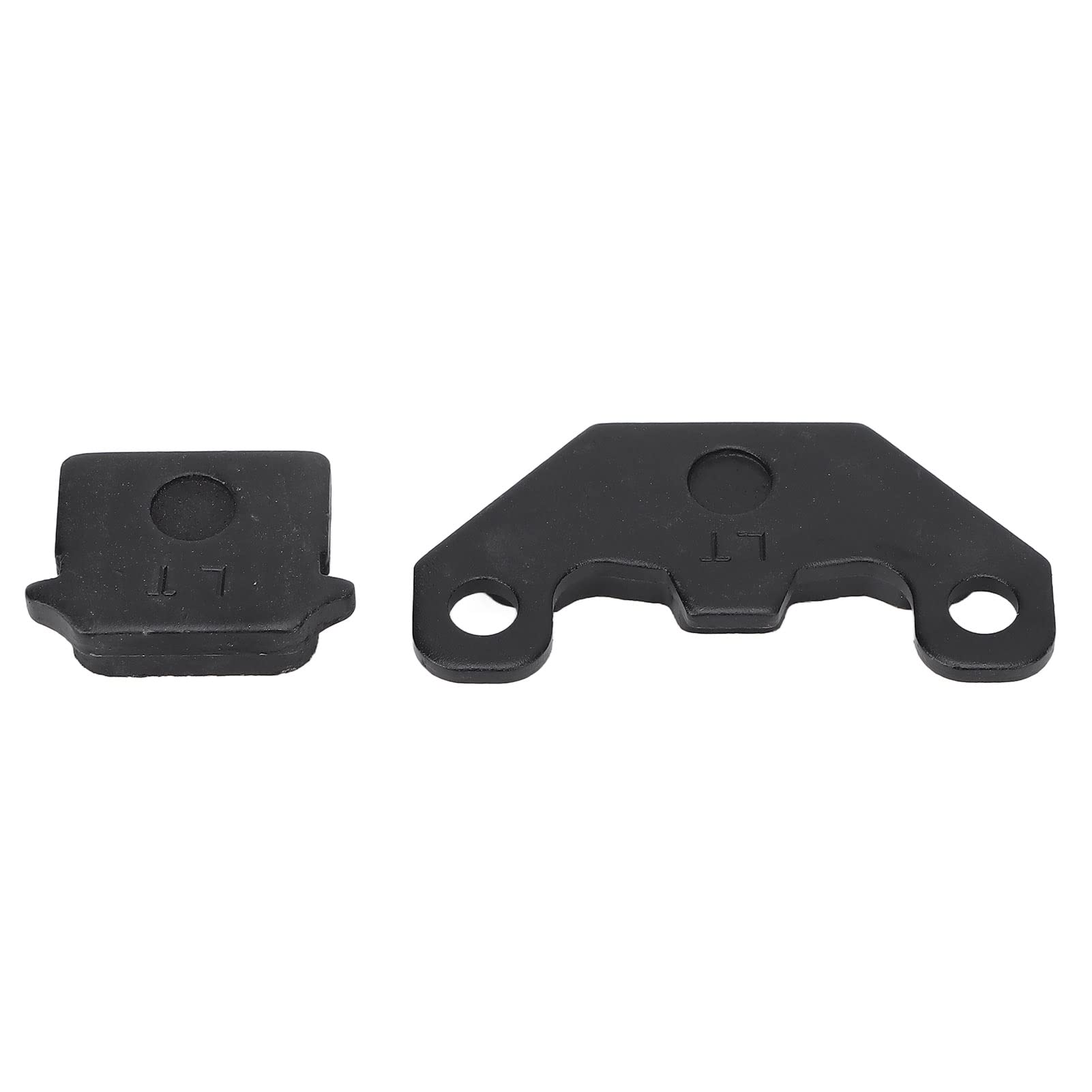 High-Performance Motorcycle Brake Pads 2Pcs Set - Front & Rear Iron Copper Brake Disc Shoes for ATV, Dirt Bikes & Quads - Durable Chinese Import Brake Shoe Set for Off-Road & Street Riding