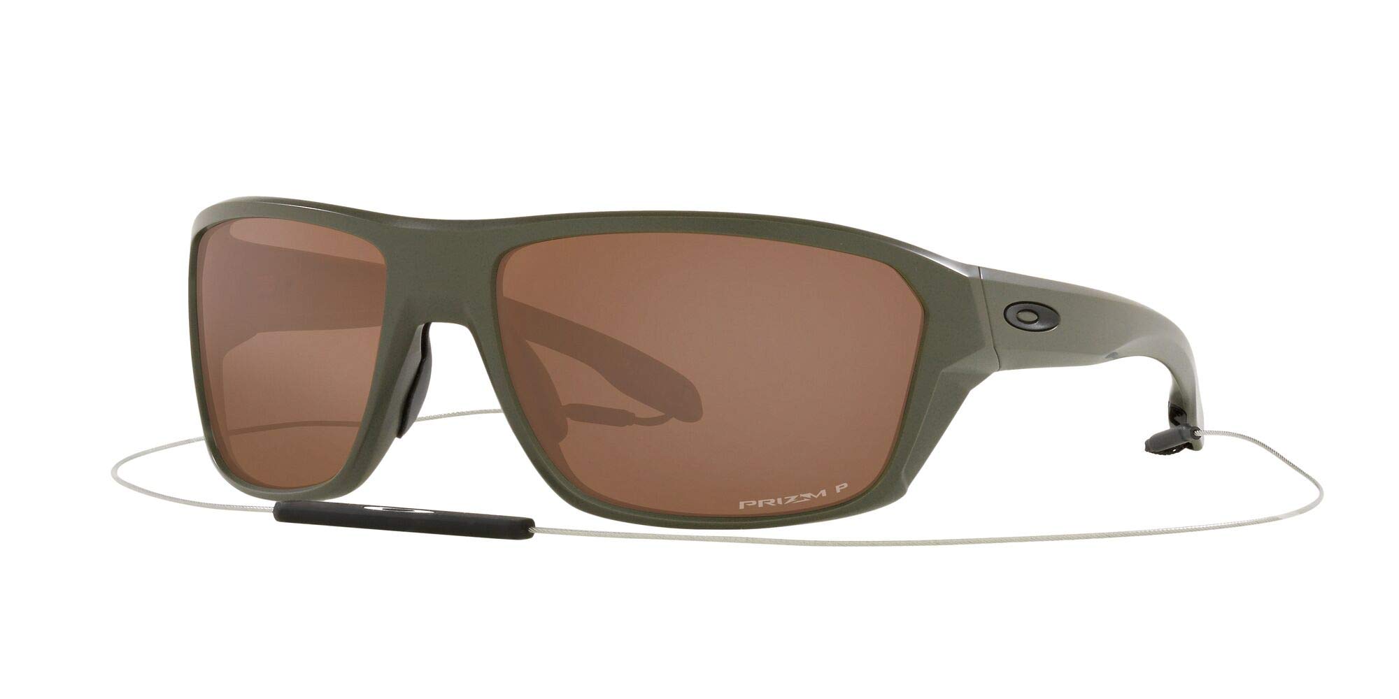 Oakley Men's Oo9416 Split Shot Rectangular Sunglasses - Polarized UV Protection Sports & Driving Shades for Outdoor Activities