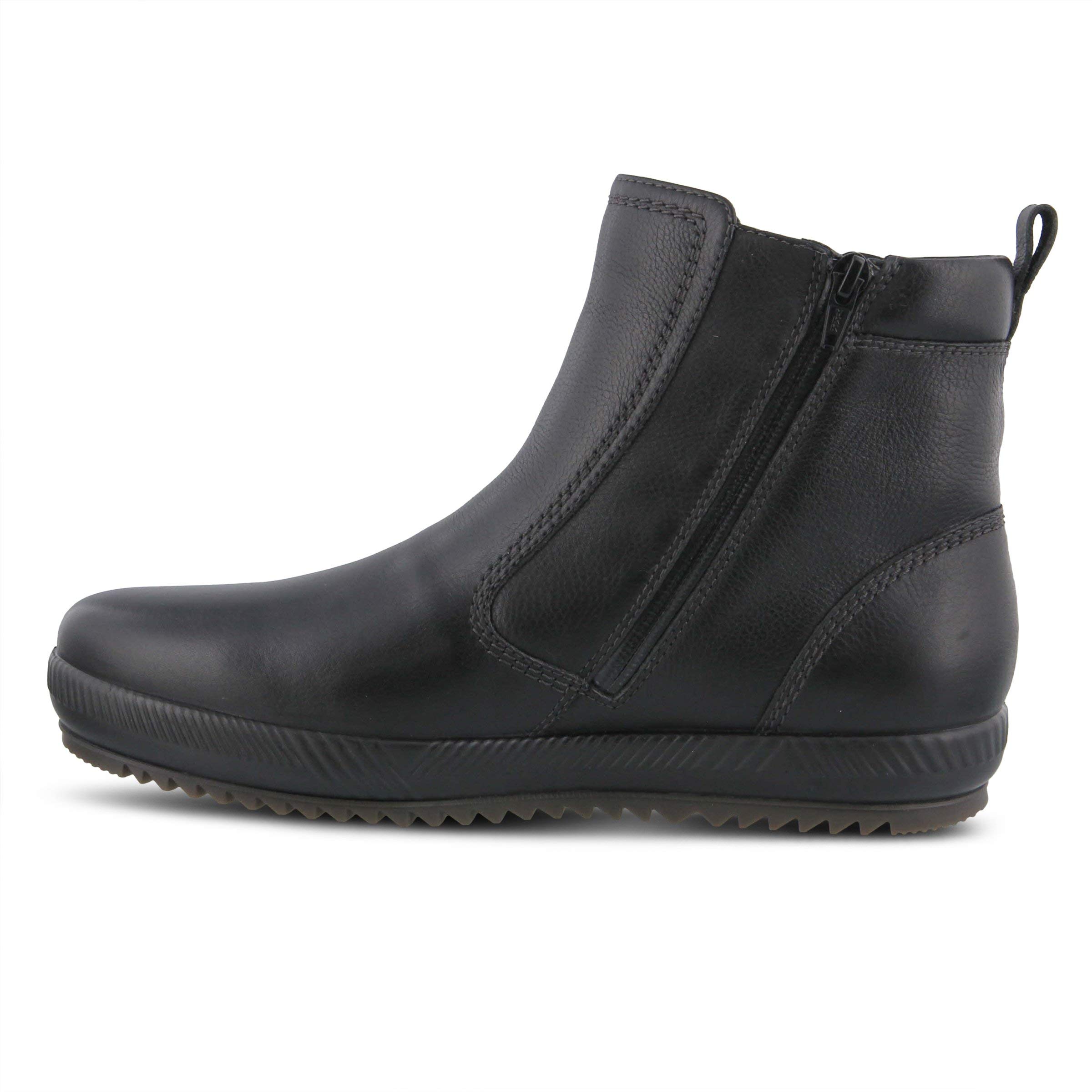 Spring Step Men's Ankle Boots - Waterproof Leather Chelsea Boots for Men, Comfortable Slip-On Work Boots with Cushioned Insole - Perfect for Outdoor, Work & Casual Wear