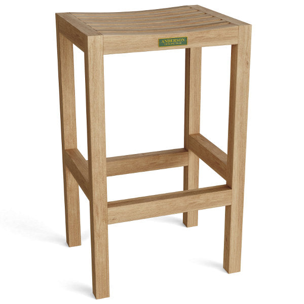 Modern Montego Backless Bar Stool - Adjustable Height Counter Stool for Kitchen Island, Breakfast Bar & Home Decor - Durable Metal Frame & Comfortable Seat