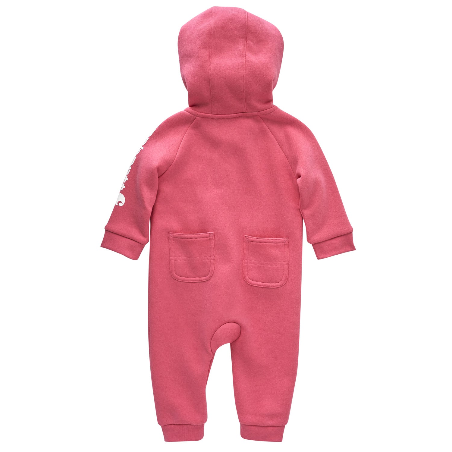 Carhartt Kids Fleece Zip-Front Long Sleeve Coverall - Warm & Durable Winter Jumpsuit for Boys & Girls - Perfect for Outdoor Play, School & Cold Weather Activities