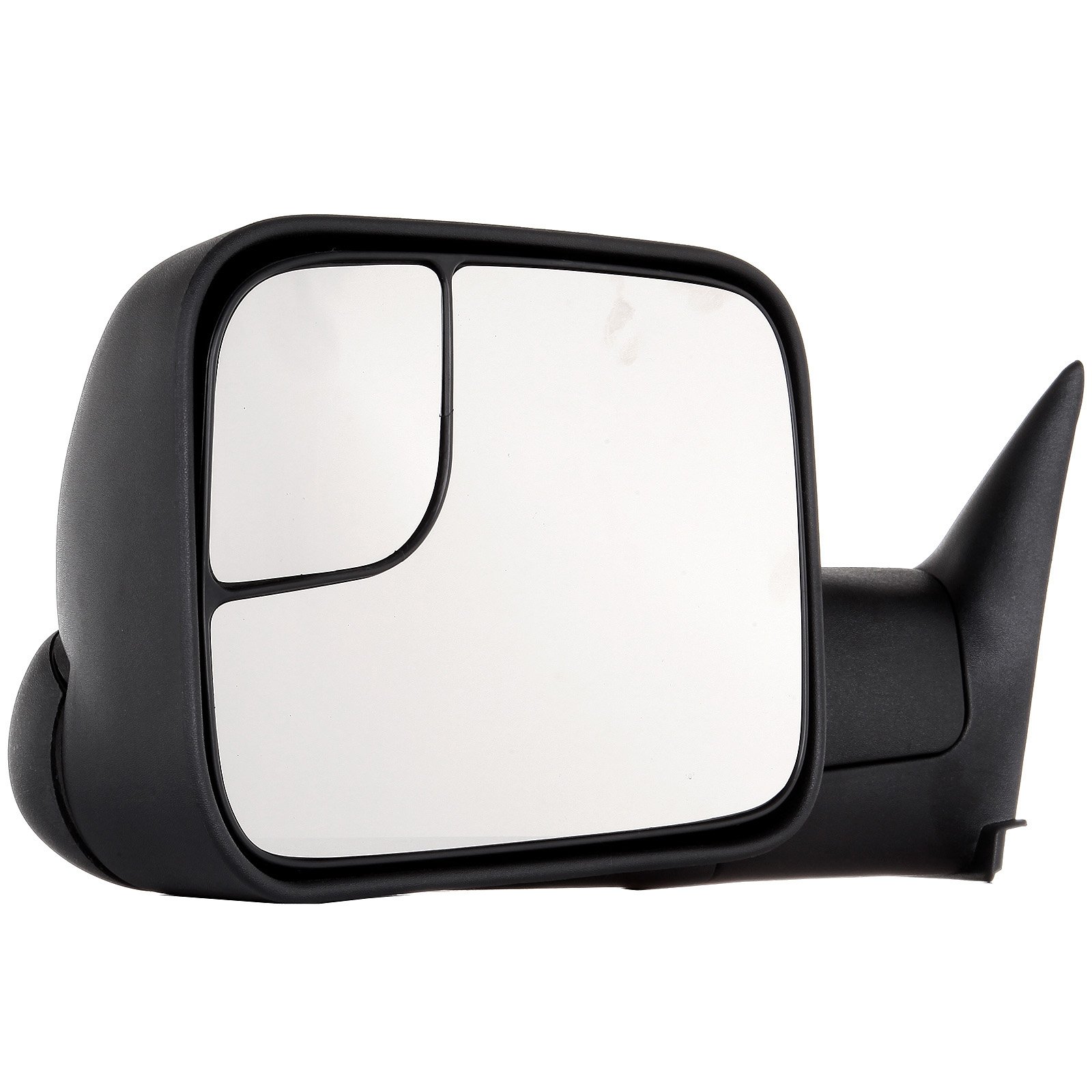 Black Power-Adjusted Heated Towing Mirrors for 1998-2002 Dodge Ram 1500/2500/3500 - Left & Right Side Replacement - Perfect for Enhanced Visibility & Towing Safety
