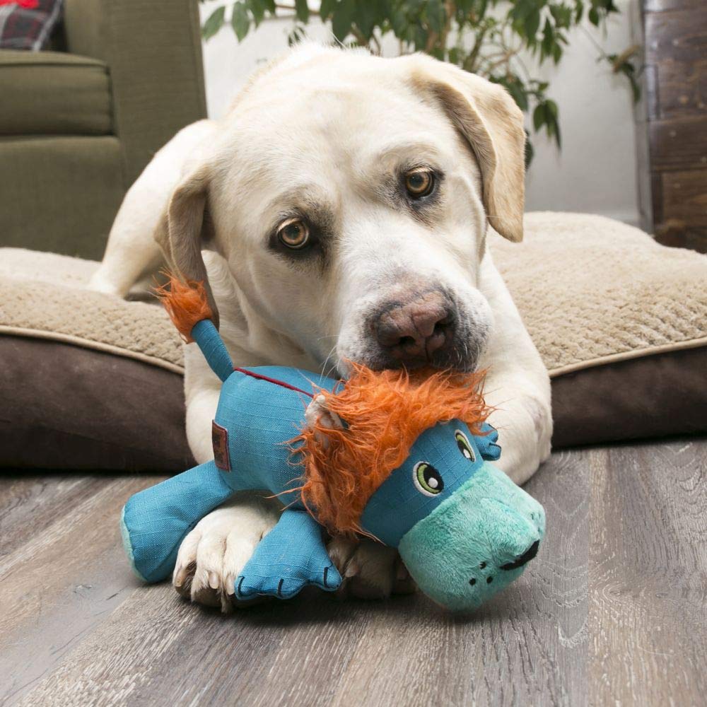 KONG Cozie Ultra Ella Elephant Plush Dog Toy with Squeaker & Reinforced Seams - Durable Chew Toy for Large Breed Dogs - Perfect for Playtime, Training & Cuddling