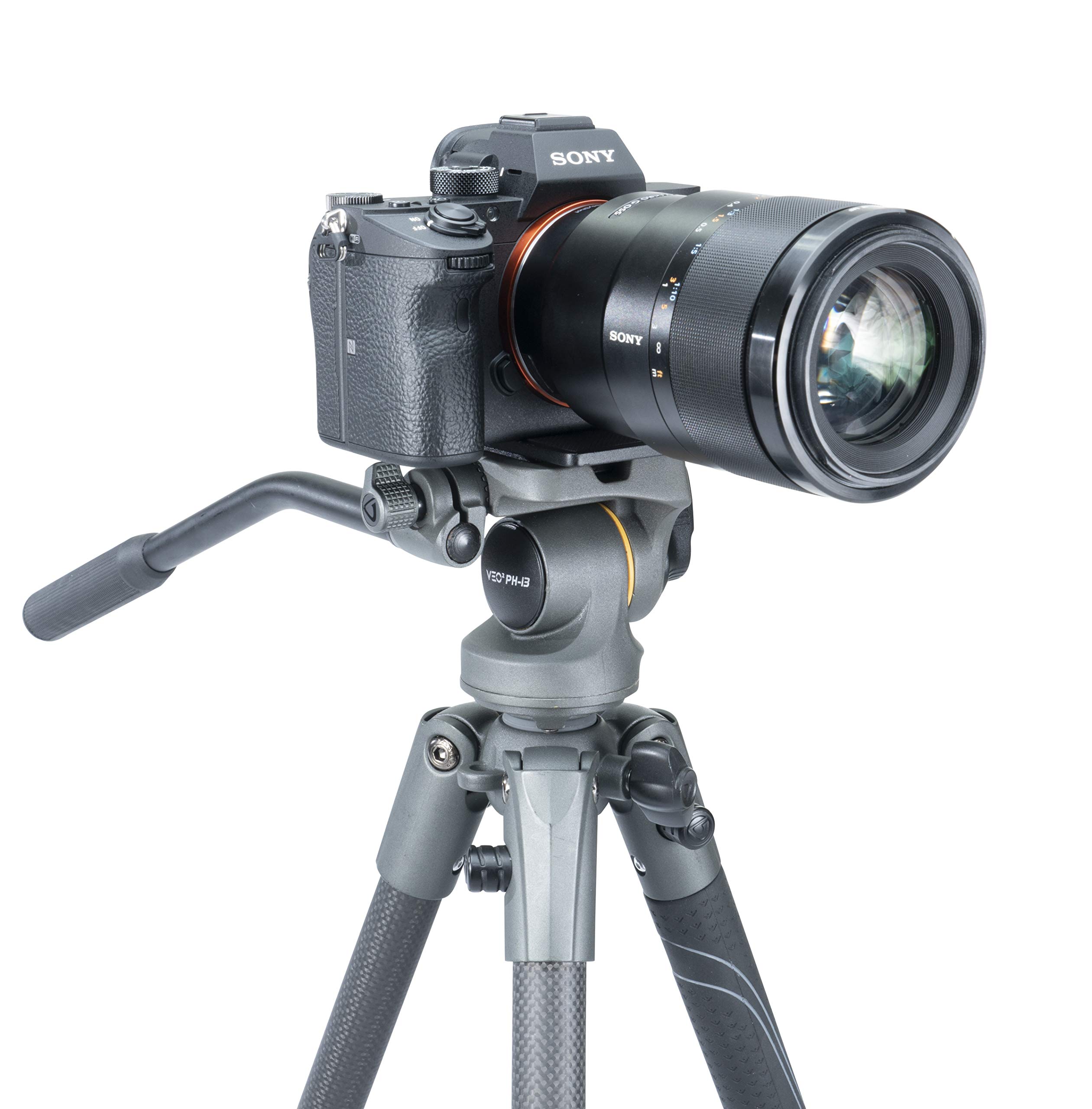 Vanguard VEO 2 PRO 263CV Carbon Fiber Tripod with Video Panhead - Lightweight Travel Tripod for DSLR Cameras, Perfect for Photography, Videography & Outdoor Adventures