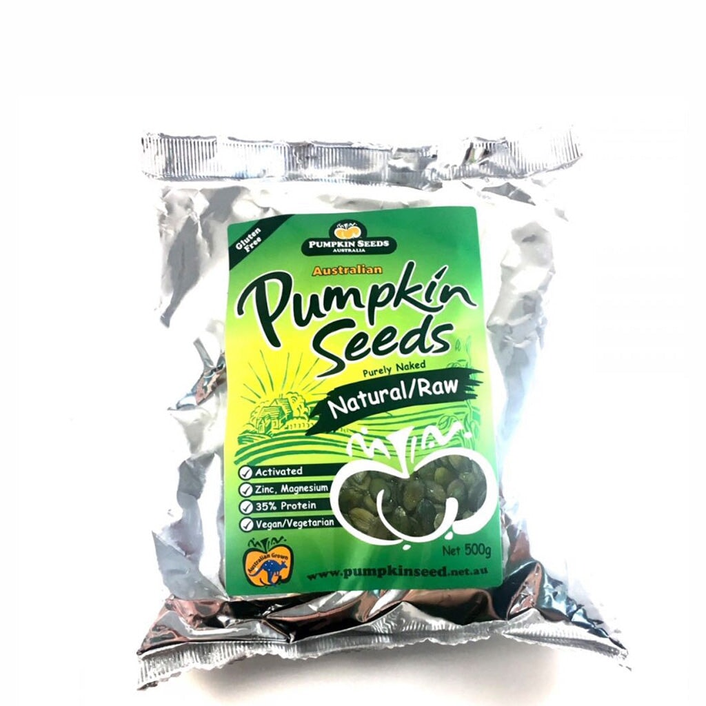 Organic Australian Pumpkin Seeds - Raw, Unsalted, Non-GMO, Vegan Snack - Perfect for Salads, Baking & Healthy Snacking