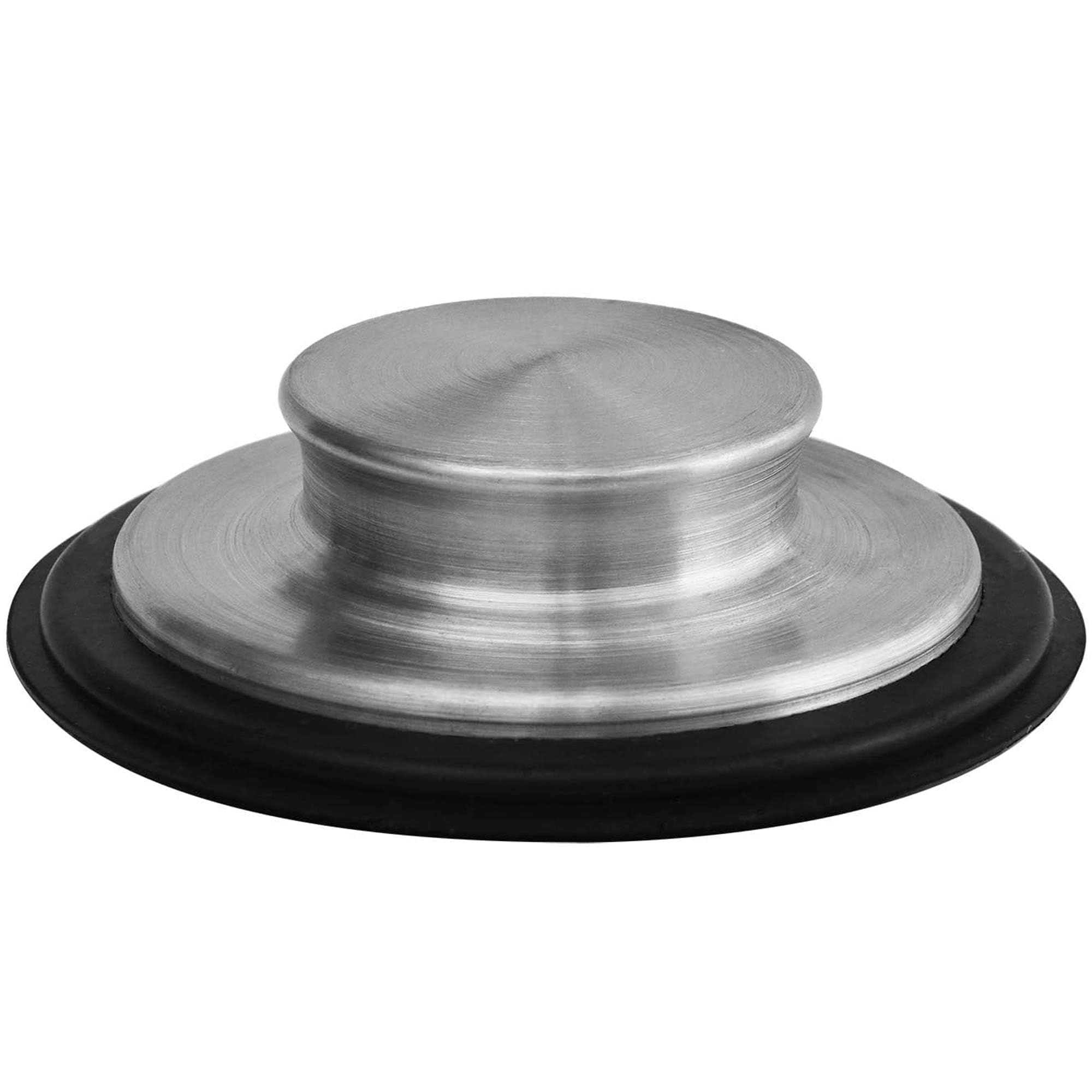 3-3/8 Inch Stainless Steel Kitchen Sink Stopper - Universal Garbage Disposal Plug Fits Standard 3.5