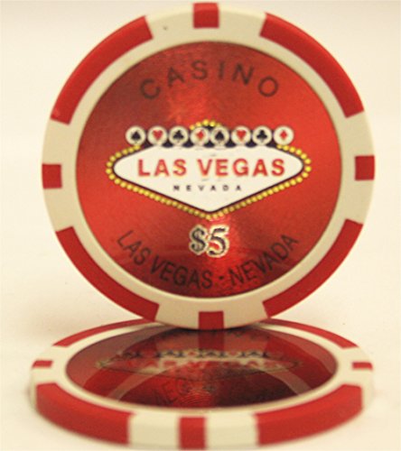 1000 pcs Las Vegas Style Poker Chips Set with Acrylic Case - Professional Casino Poker Chips for Texas Hold'em, Blackjack & Home Game Nights - Customizable Poker Set for Casino Themed Parties & Game Rooms