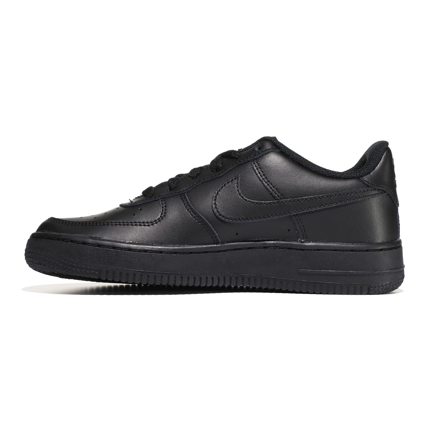 Nike Air Force 1 LE Big Kids' Sneakers - Black/Black - Comfortable Basketball Shoes for Boys & Girls - Perfect for School, Sports & Casual Wear