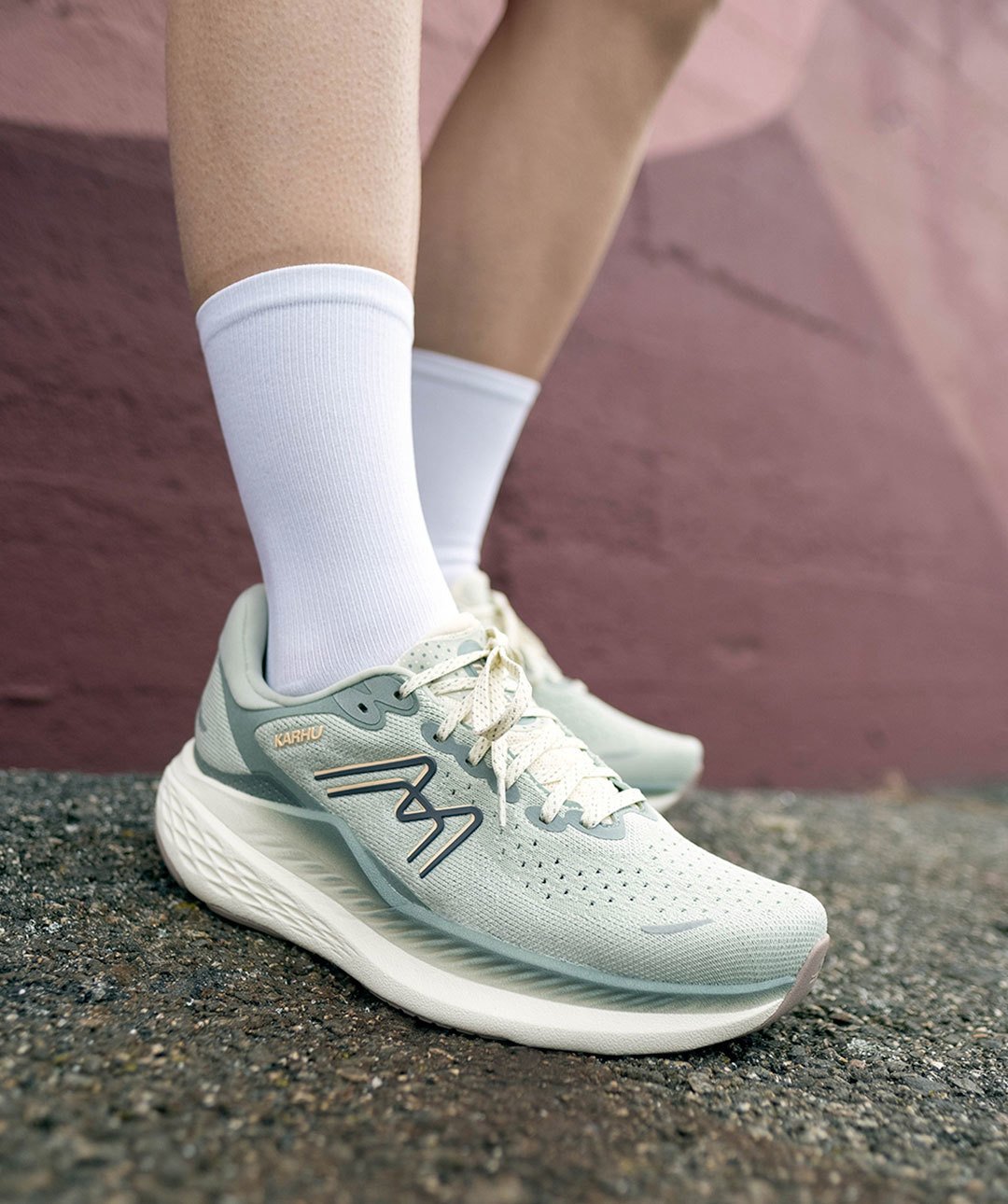 Women's Mestari Run 1.5 Running Shoes - Sea Foam/Excalibur Color - Lightweight Comfortable Sneakers for Jogging, Gym Workouts & Casual Wear