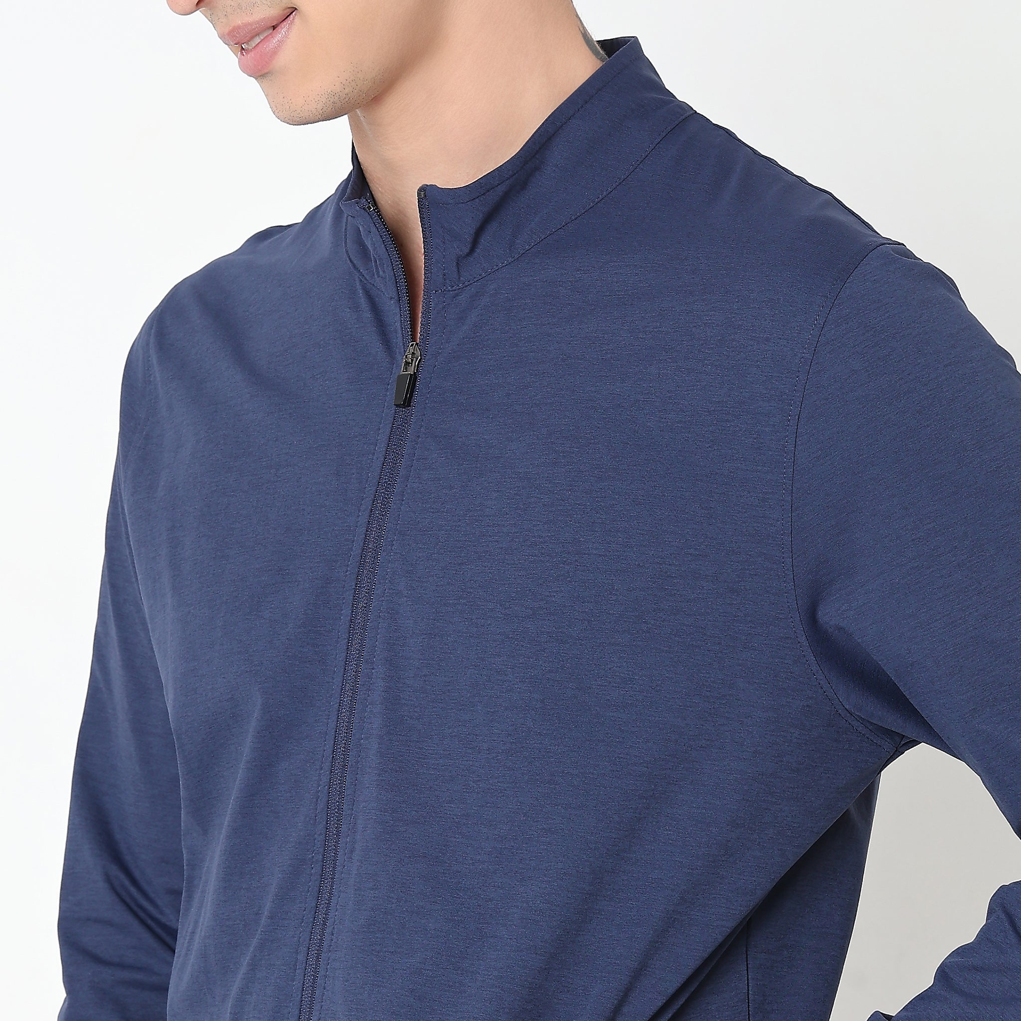 AirJack™ 24 Regular Fit Solid Men's Jacket with 2 Zip Pockets - Lightweight & Breathable Windbreaker for All Weather - Ideal for Outdoor Activities, Hiking, Travel and Daily Wear