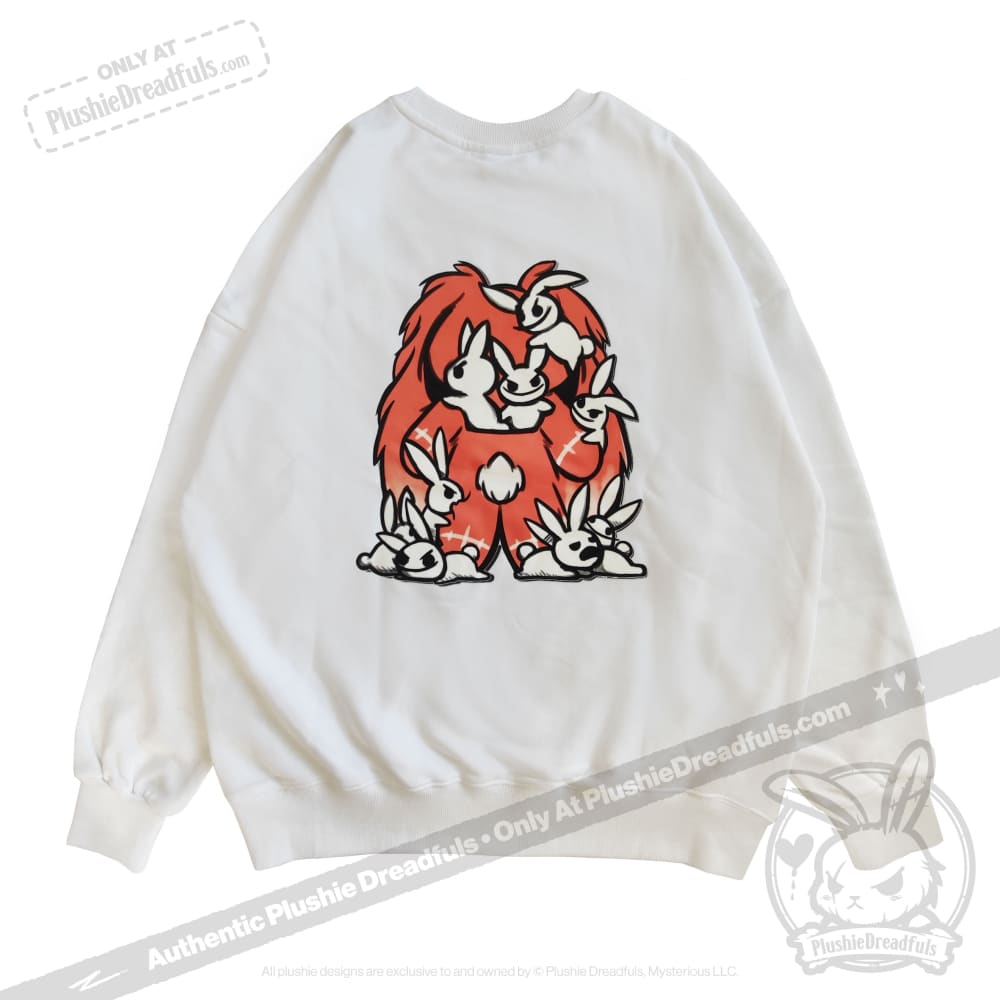Plushie Dreadfuls Anxiety Sweater - Soft Comfort Hoodie for Stress Relief & Mental Health Awareness - Perfect for Therapy, Self-Care & Cozy Relaxation