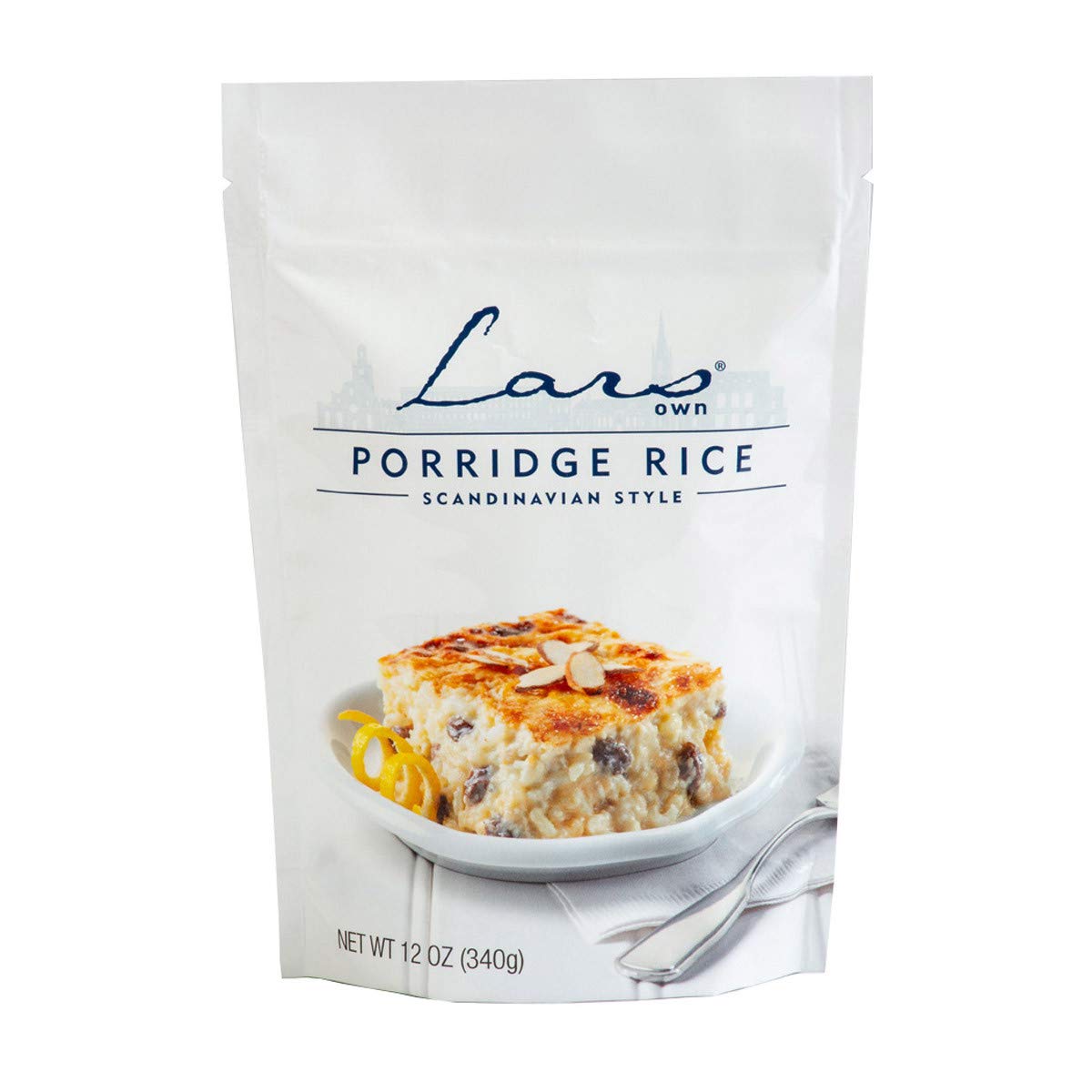 Premium Scandinavian Style Porridge Rice - Perfect for Creamy Rice Pudding & Breakfast Cereal (2-Pack) | Ideal for Holiday Baking, Comfort Food & Nordic-Inspired Desserts