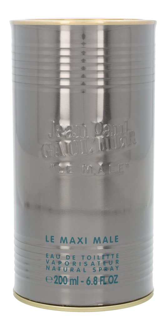 Le Male by Jean Paul Gaultier Men's Eau de Toilette Spray - 6.7 oz | Classic Masculine Fragrance for Date Night & Special Occasions