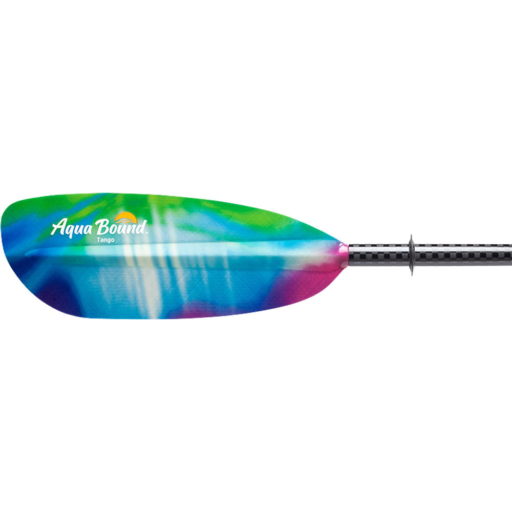 Aqua Bound Tango Fiberglass Straight Shaft 2-Piece Kayak Paddle with Versa Lok System - Lightweight & Durable for Touring, Fishing, and Recreational Kayaking
