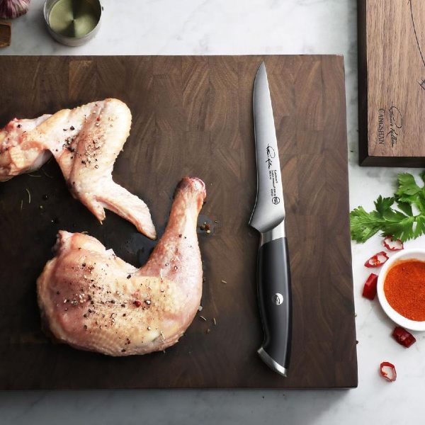 Cangshan 6-inch Boning Knife - Thomas Keller Signature Series | High Carbon German Steel, Ergonomic Handle | Perfect for Butchering, Deboning Meat & Poultry, Home & Professional Kitchen Use