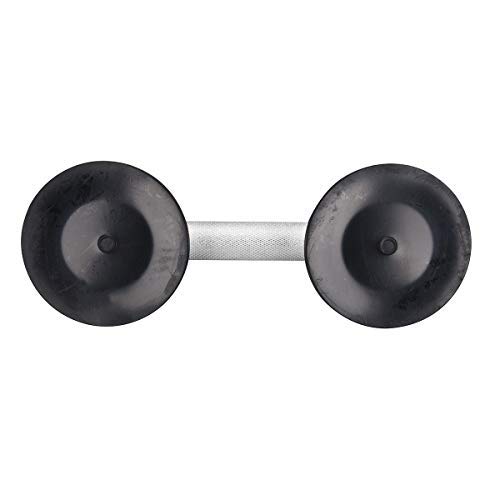 SOLUDE 4-Pack Heavy Duty Glass Suction Cup Lifters - Aluminum Vacuum Grippers for Moving Windows, Tiles, Mirrors & Granite - Double Gripper Sucker Plate for Home Renovation & Construction Projects