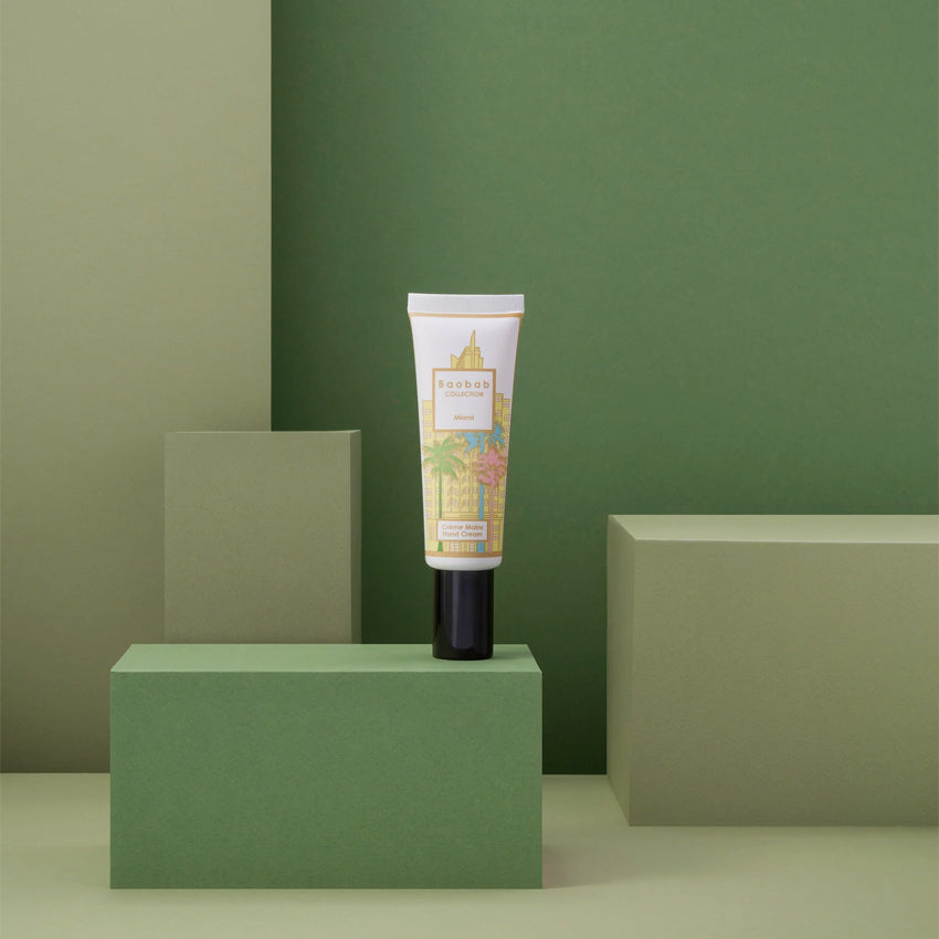 Baobab Collection Miami Hand Cream - Luxurious Moisturizing for Dry Skin | Perfect for Travel, Office & Home Use