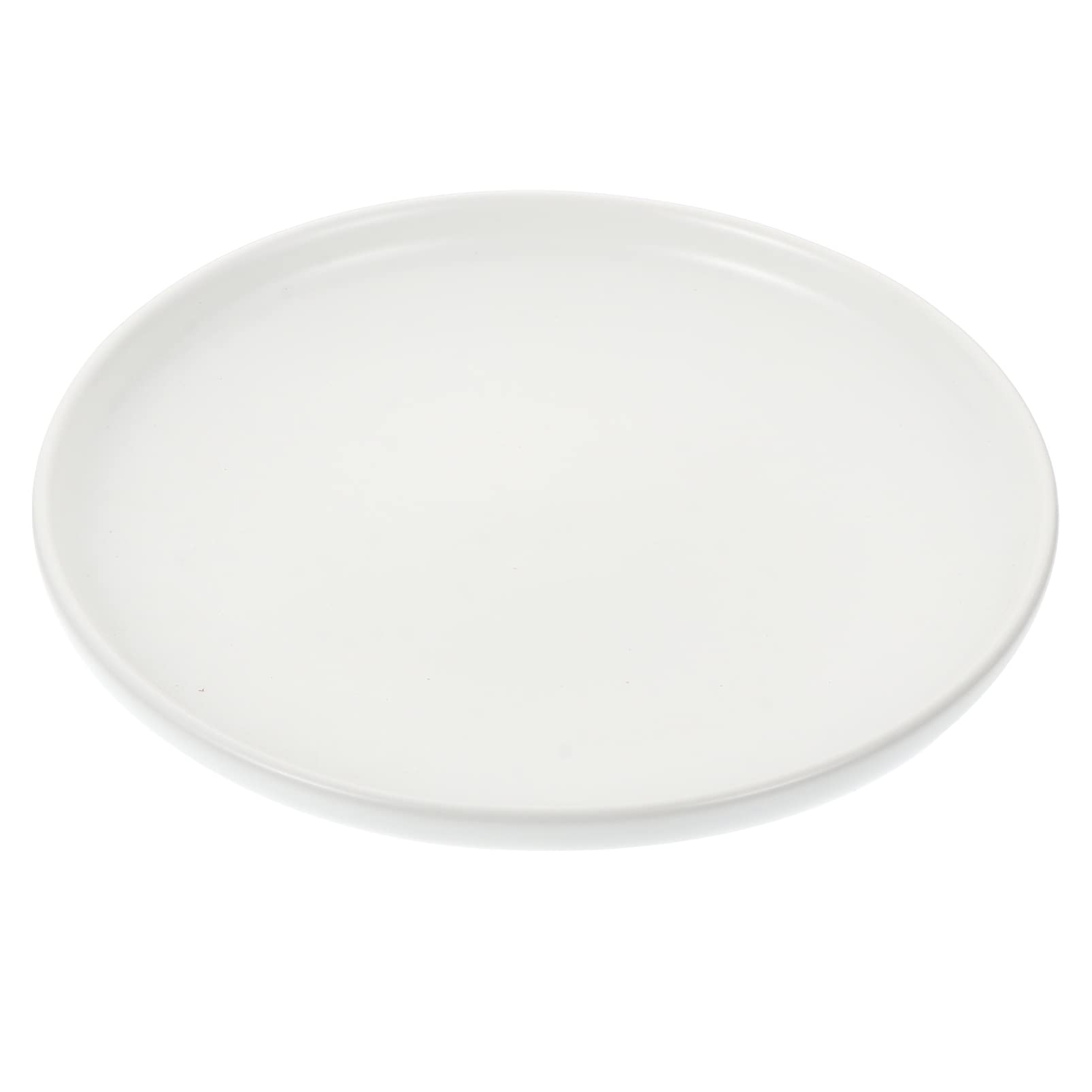 TEHAUX Flat Cat Dish - Porcelain Cat Bowl & Shallow Ceramic Pet Water Dish - Large Capacity Dog Feeding Station - Easy Clean Stable Kitten Food Bowl for Wet/Dry Food - Perfect for Home, Kitchen, or Outdoor Pet Feeding