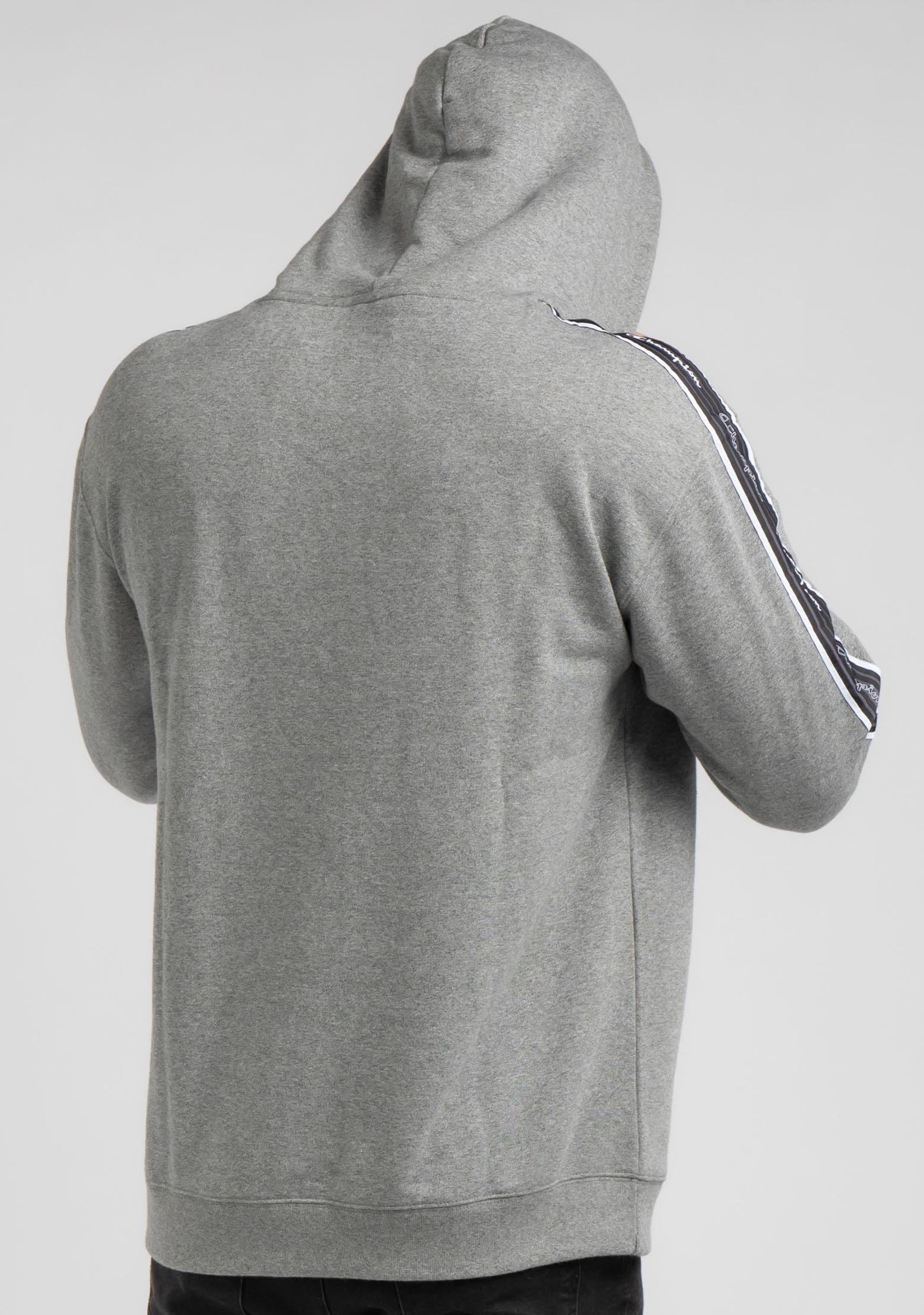 Champion Men's Rochester Taping Hoodie - Premium Cotton Pullover Sweatshirt with Stylish Tape Detail | Perfect for Casual Wear, Gym, and Street Fashion