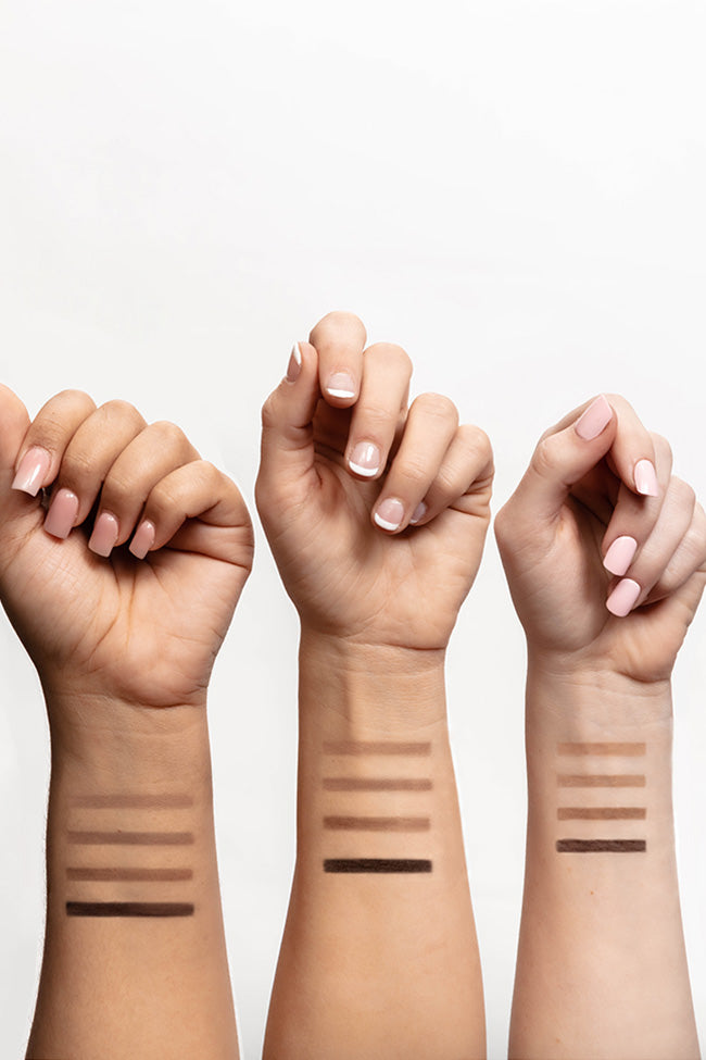 Pink Lily Beauty Fully Yours Brow Pomade Pencil - Light Brown | Waterproof Eyebrow Makeup for Natural Look | Perfect for Daily Use & Special Occasions