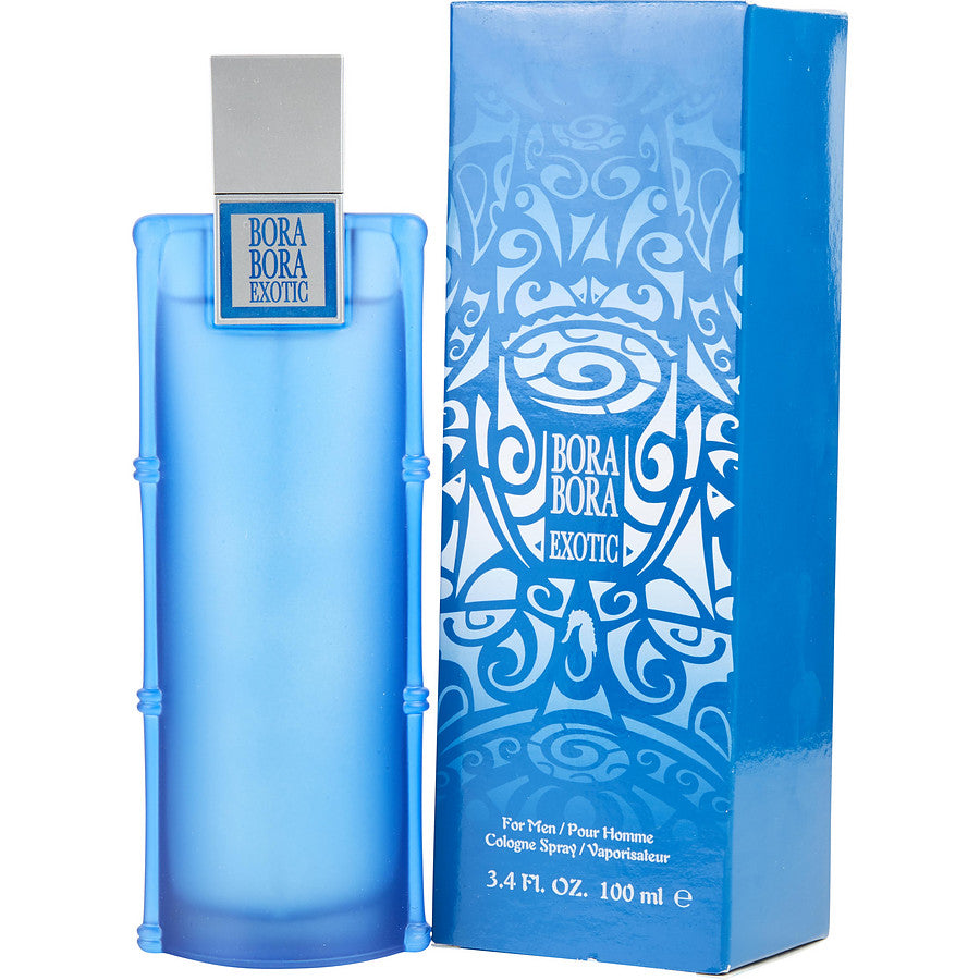 Claiborne Bora Bora Exotic 100ML Eau De Cologne Spray for Men - Fresh Citrus & Woody Fragrance for Daily Wear, Office & Date Nights