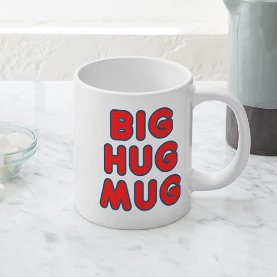 Big Hug Mug - 20 oz Large Ceramic Coffee Cup for Tea & Hot Drinks - Perfect for Home, Office, or Gift Giving